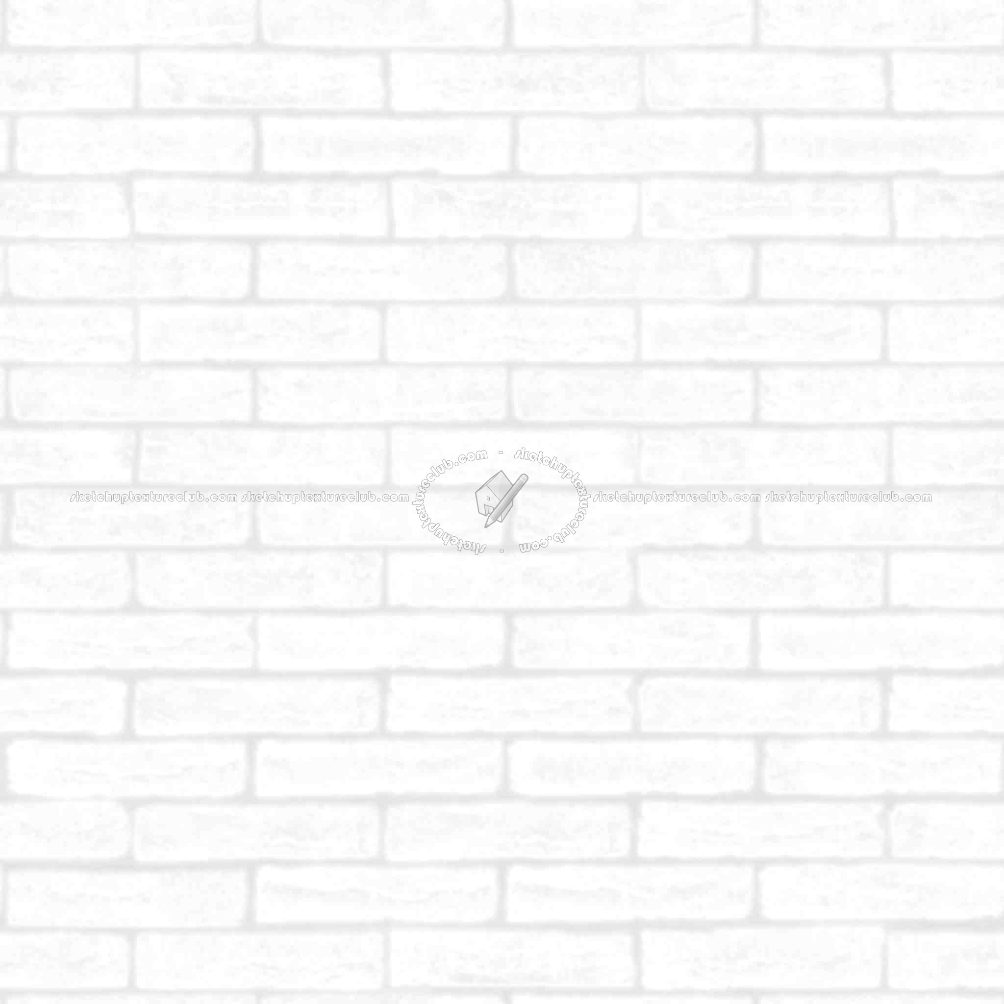 Textures   -   ARCHITECTURE   -   BRICKS   -   Facing Bricks   -   Rustic  - Rustic bricks texture seamless 00176 - Ambient occlusion