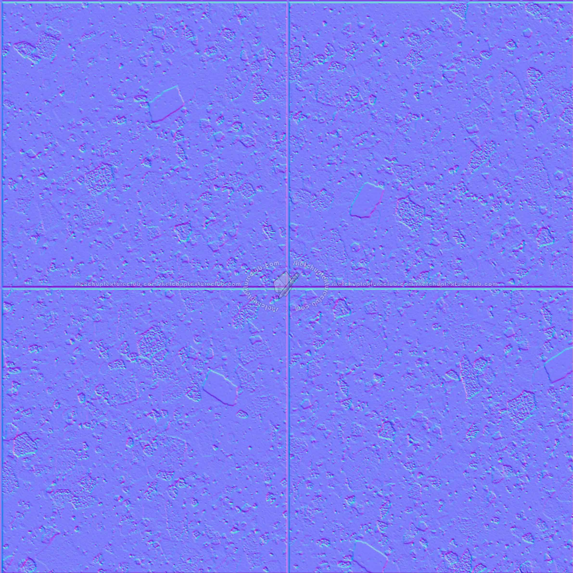 Textures   -   ARCHITECTURE   -   TILES INTERIOR   -   Terrazzo  - terrazzo floor tile PBR texture seamless 21478 - Normal