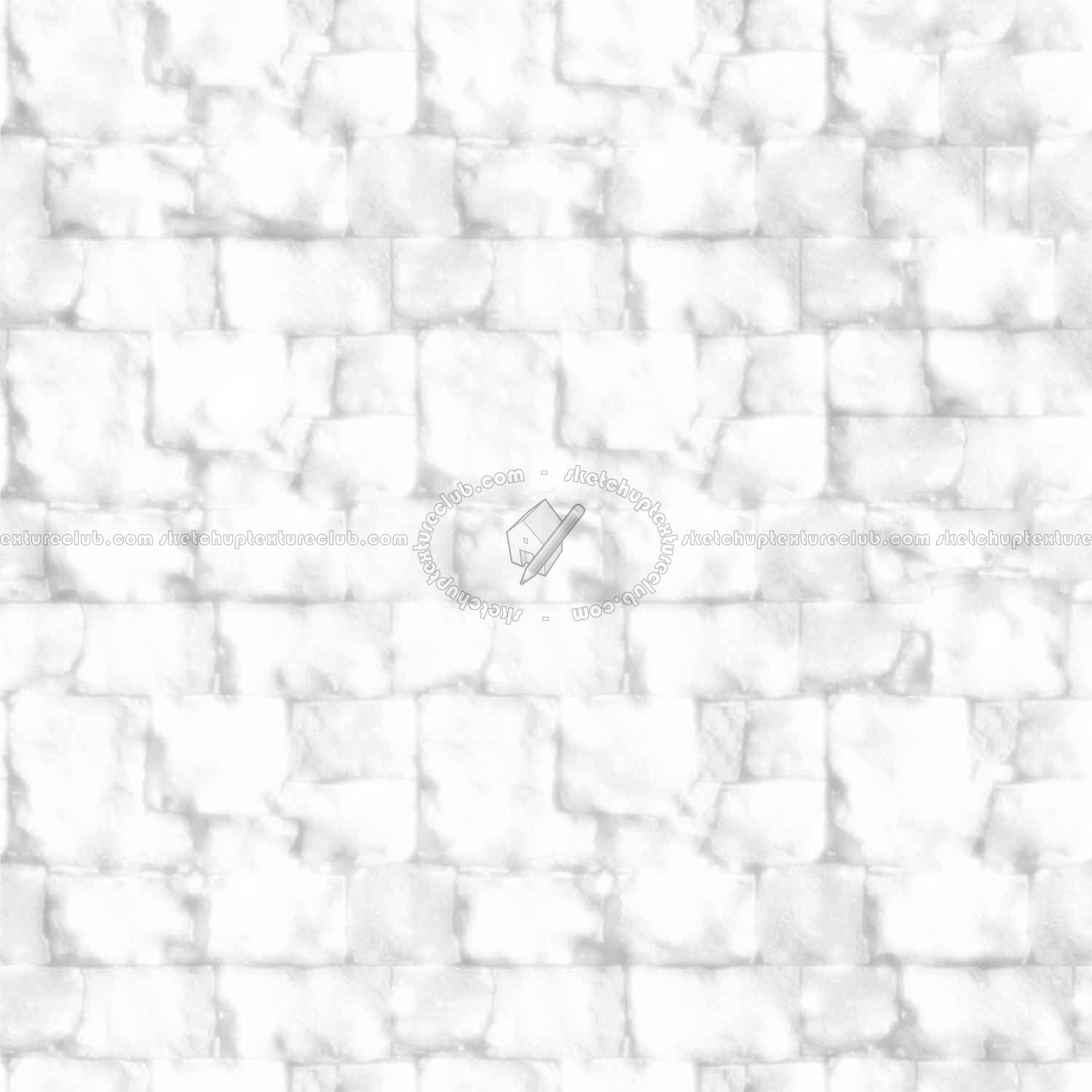 Textures   -   ARCHITECTURE   -   STONES WALLS   -   Stone blocks  - Wall stone with regular blocks texture seamless 08295 - Ambient occlusion