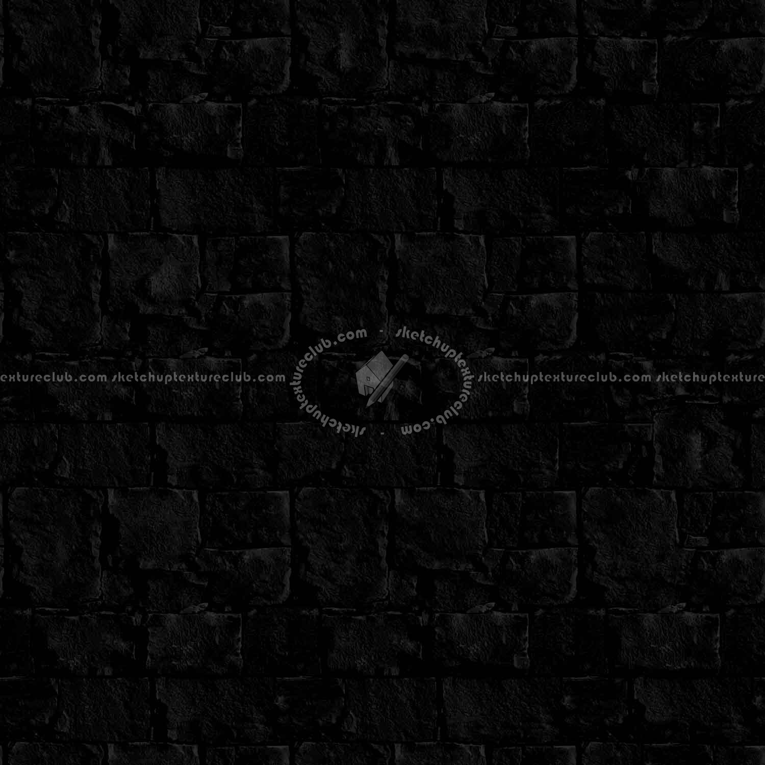 Textures   -   ARCHITECTURE   -   STONES WALLS   -   Stone blocks  - Wall stone with regular blocks texture seamless 08295 - Specular