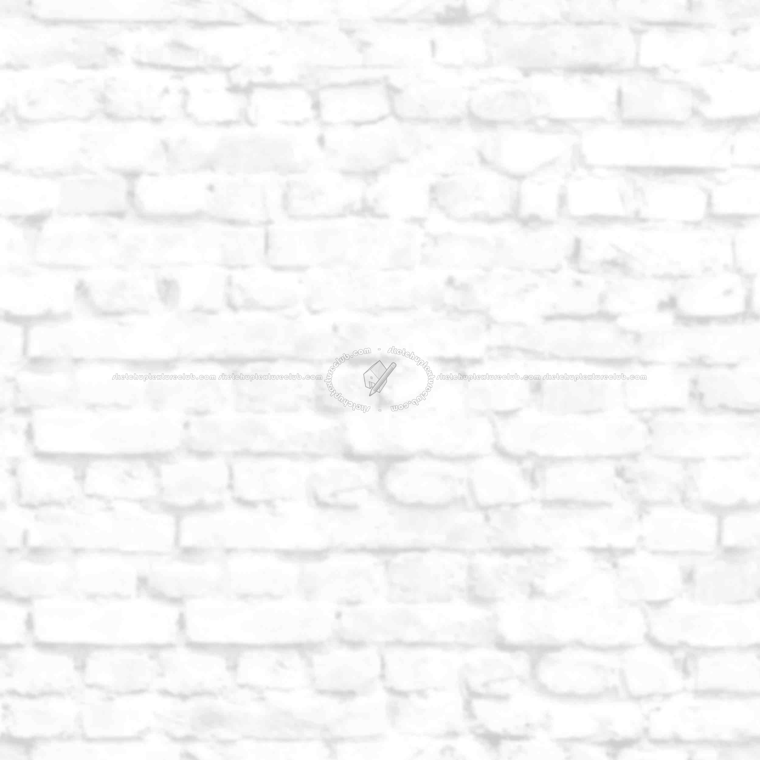 Textures   -   ARCHITECTURE   -   BRICKS   -   Dirty Bricks  - Dirty bricks texture seamless 00172 - Ambient occlusion