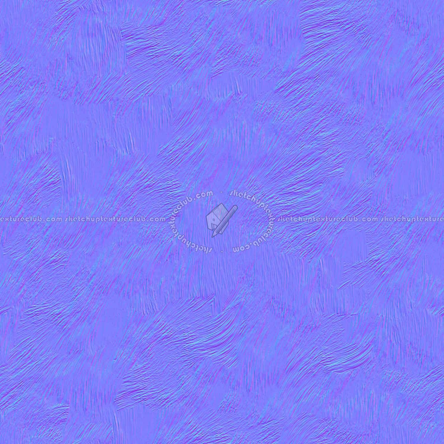 Textures   -   MATERIALS   -   FUR ANIMAL  - Faux fake fur animal texture seamless 09579 - Normal