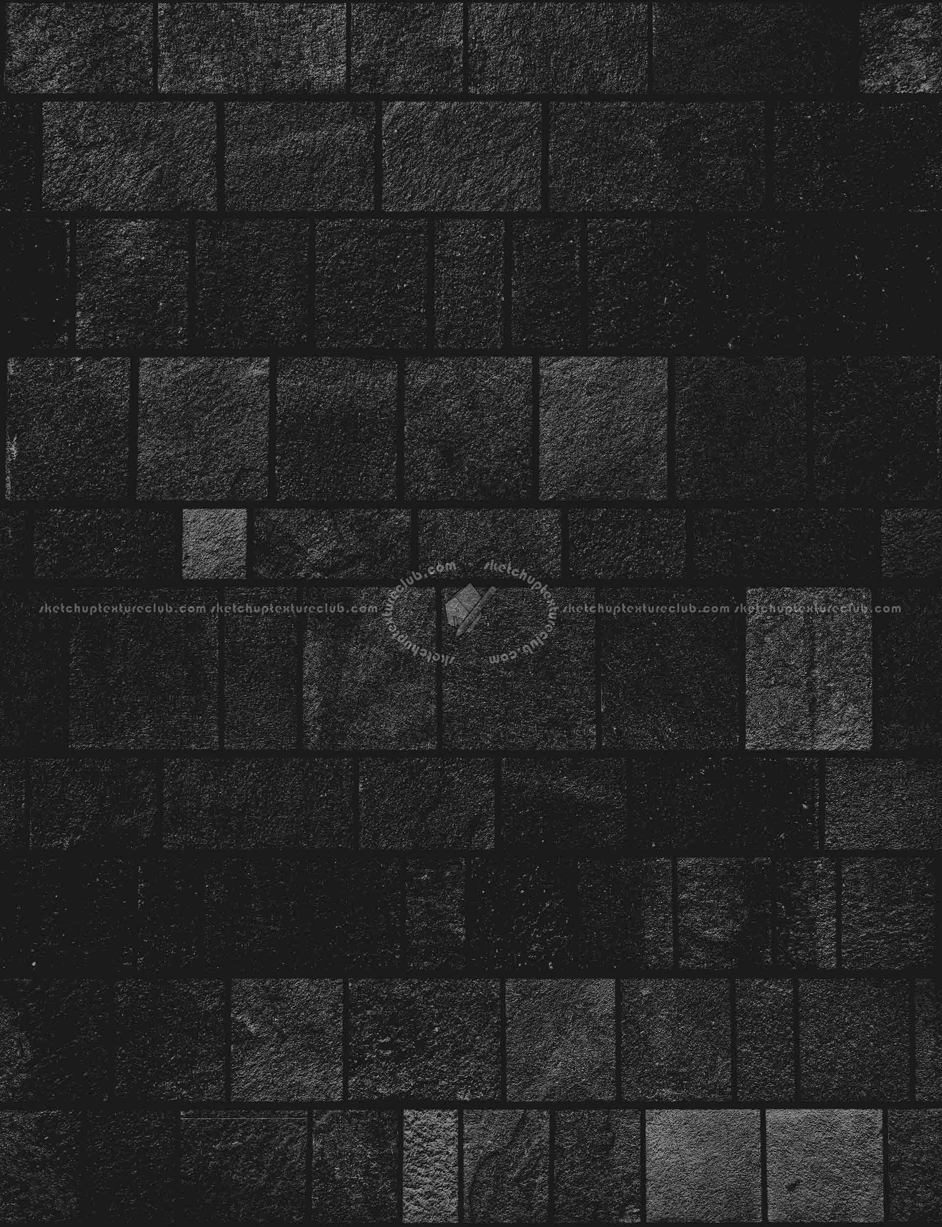 Textures   -   ARCHITECTURE   -   STONES WALLS   -   Claddings stone   -   Exterior  - Wall cladding stone texture seamless 19340 - Specular