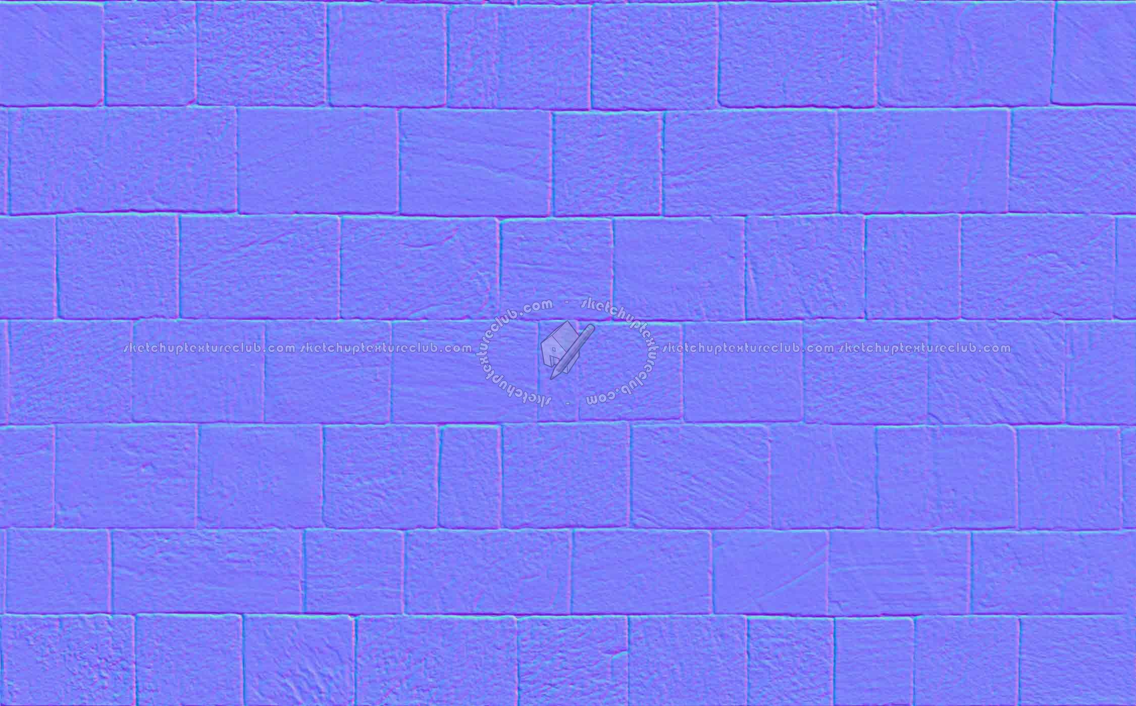 Textures   -   ARCHITECTURE   -   STONES WALLS   -   Claddings stone   -   Exterior  - Slate wall cladding stone texture seamless 19347 - Normal