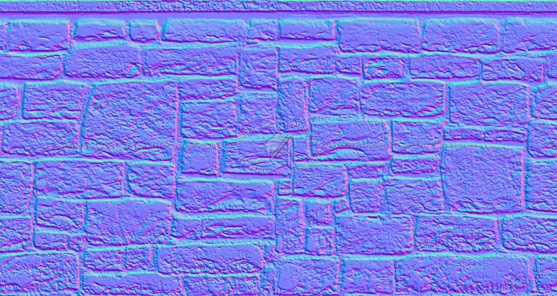 Textures   -   ARCHITECTURE   -   STONES WALLS   -   Claddings stone   -   Exterior  - Retaining walls stone for gardens texture horizontal seamless 19358 - Normal