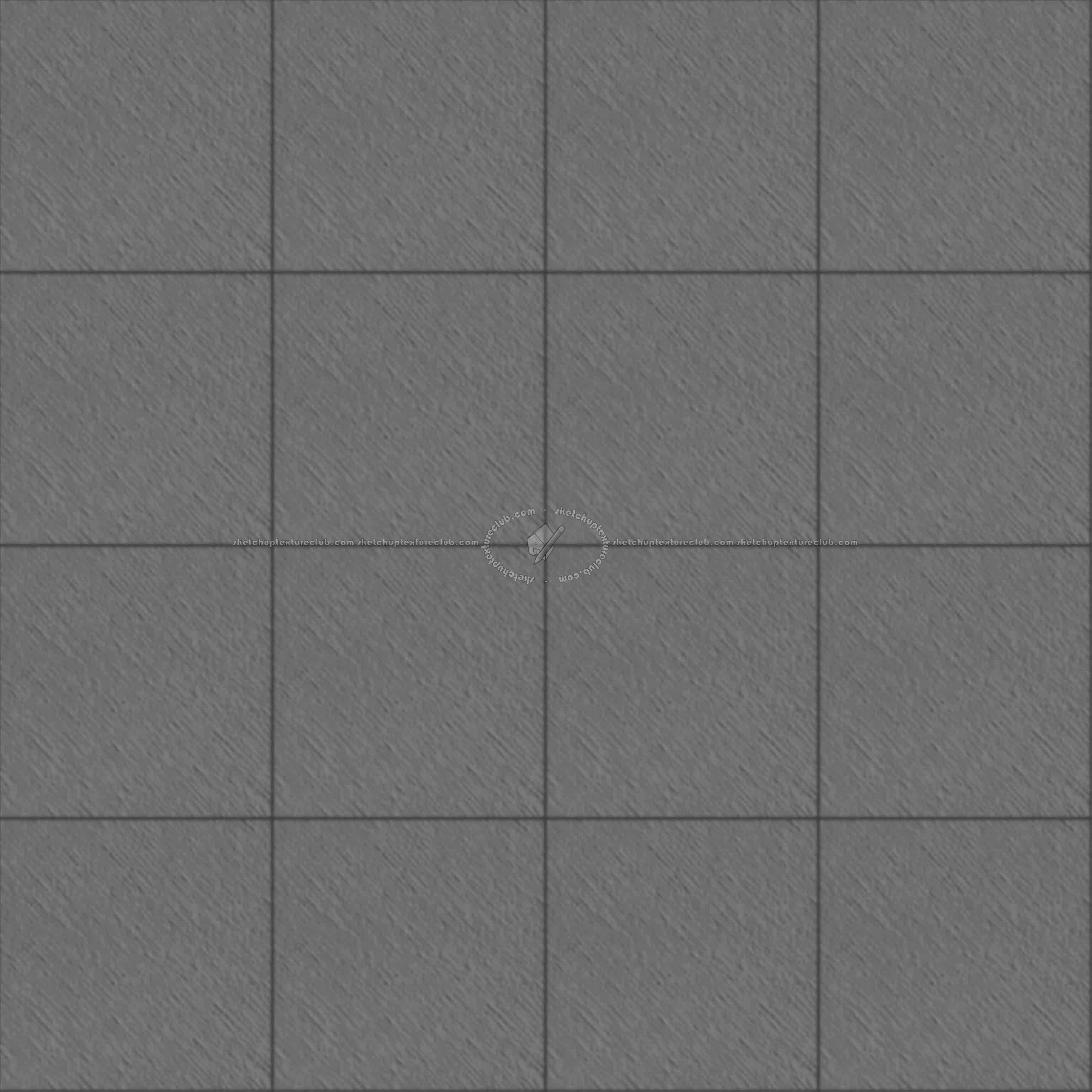 Textures   -   ARCHITECTURE   -   TILES INTERIOR   -   Stone tiles  - Basalt square tile texture seamless 15989 - Displacement