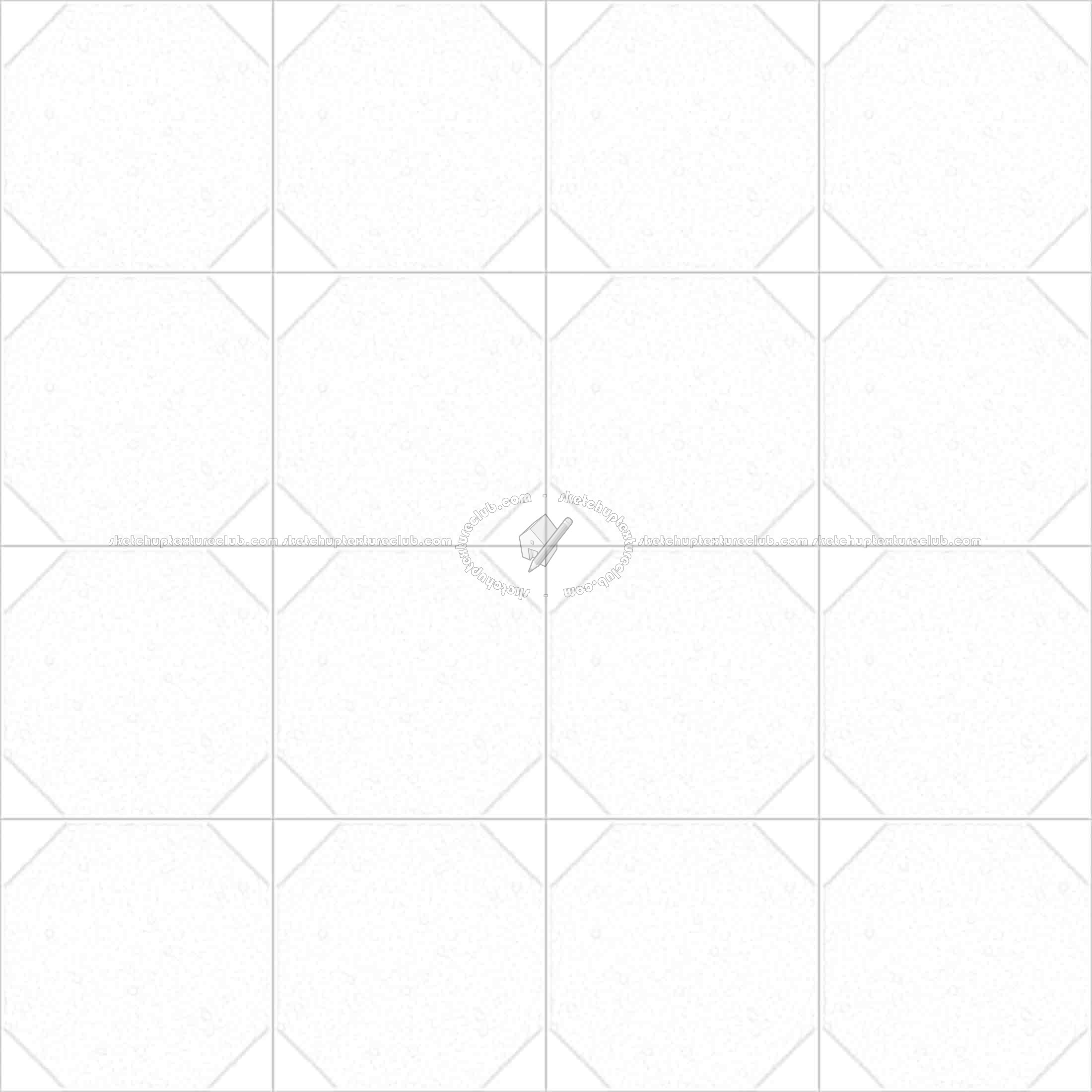 Textures   -   ARCHITECTURE   -   TILES INTERIOR   -   Cement - Encaustic   -   Cement  - Cement concrete tile texture seamless 13345 - Ambient occlusion