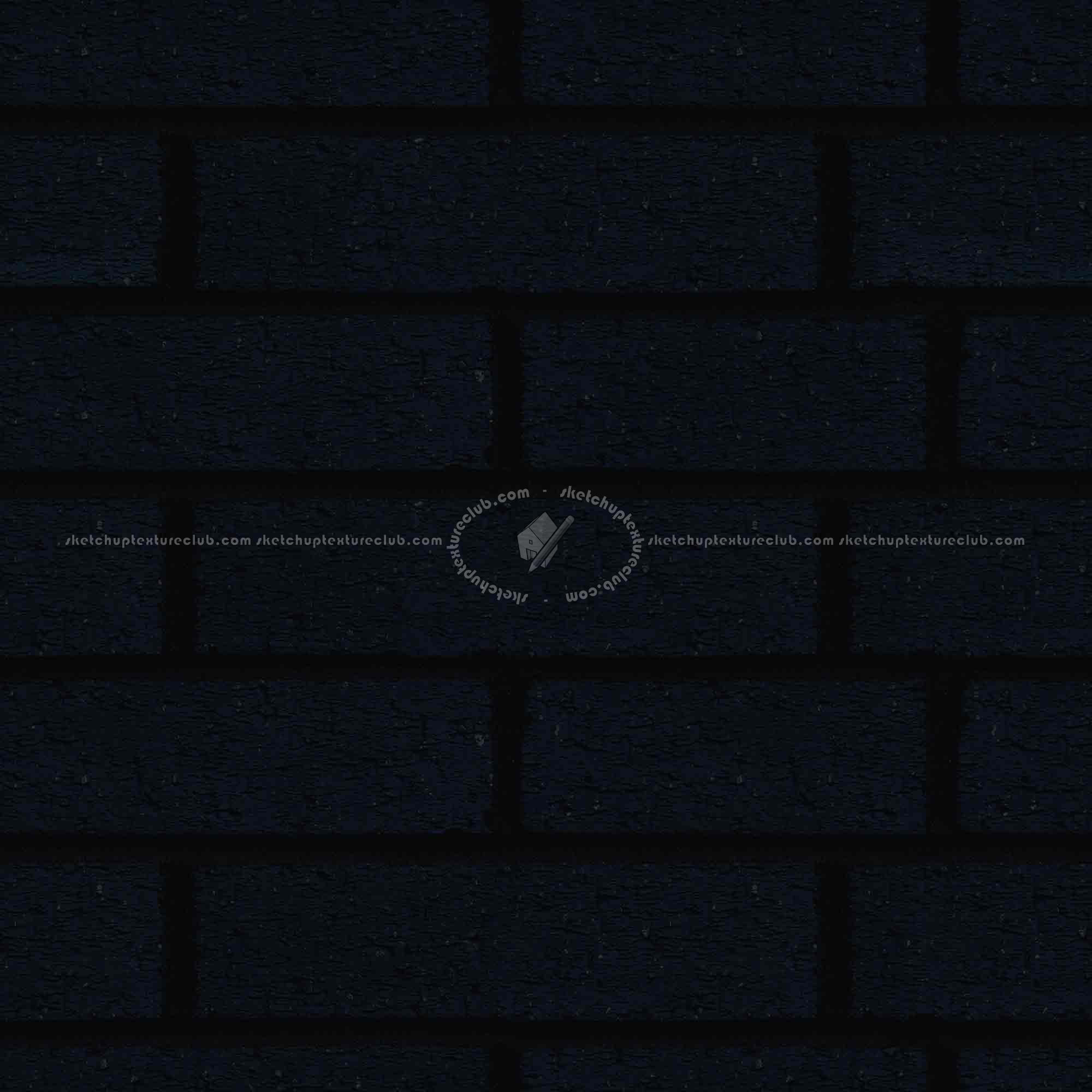 Textures   -   ARCHITECTURE   -   BRICKS   -   Facing Bricks   -   Rustic  - Rustic bricks texture seamless 00204 - Specular