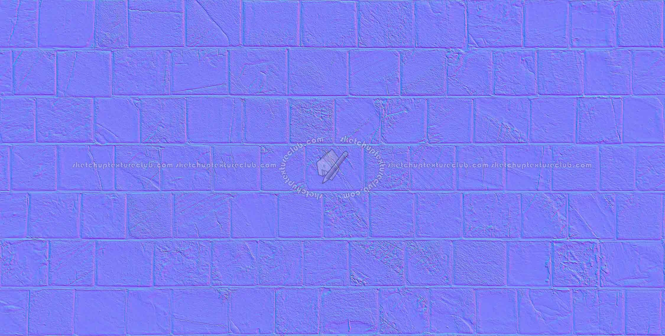 Textures   -   ARCHITECTURE   -   STONES WALLS   -   Claddings stone   -   Exterior  - Dirt cladding wall stone texture seamless 19366 - Normal