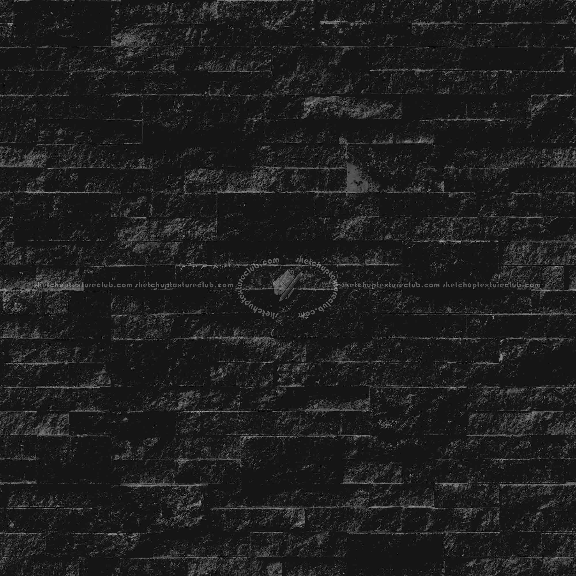 Textures   -   ARCHITECTURE   -   STONES WALLS   -   Claddings stone   -   Exterior  - Silver travertine wall cladding texture seamless 19529 - Specular