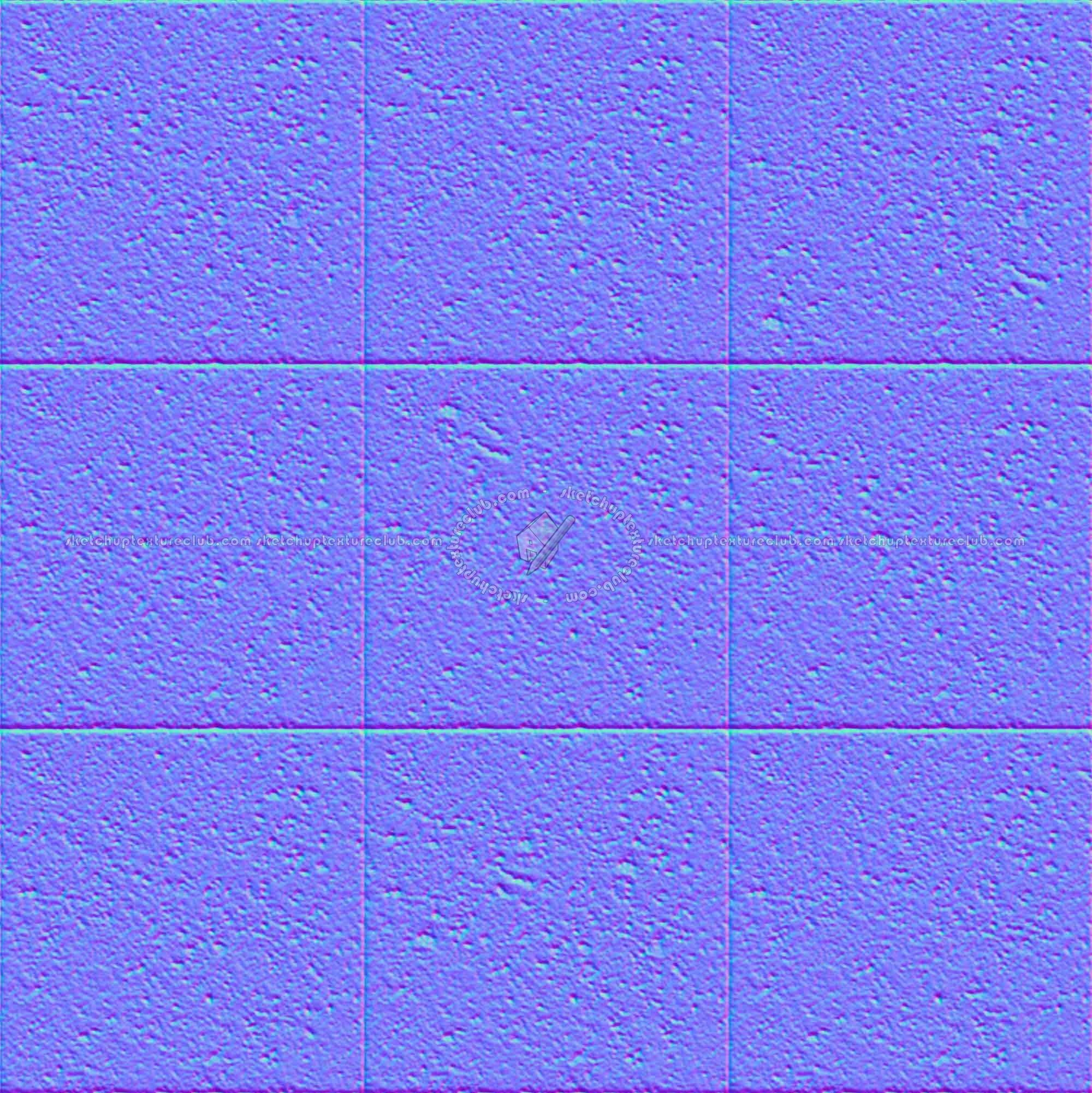 Textures   -   ARCHITECTURE   -   STONES WALLS   -   Claddings stone   -   Exterior  - Travertine wall cladding texture seamless 19530 - Normal