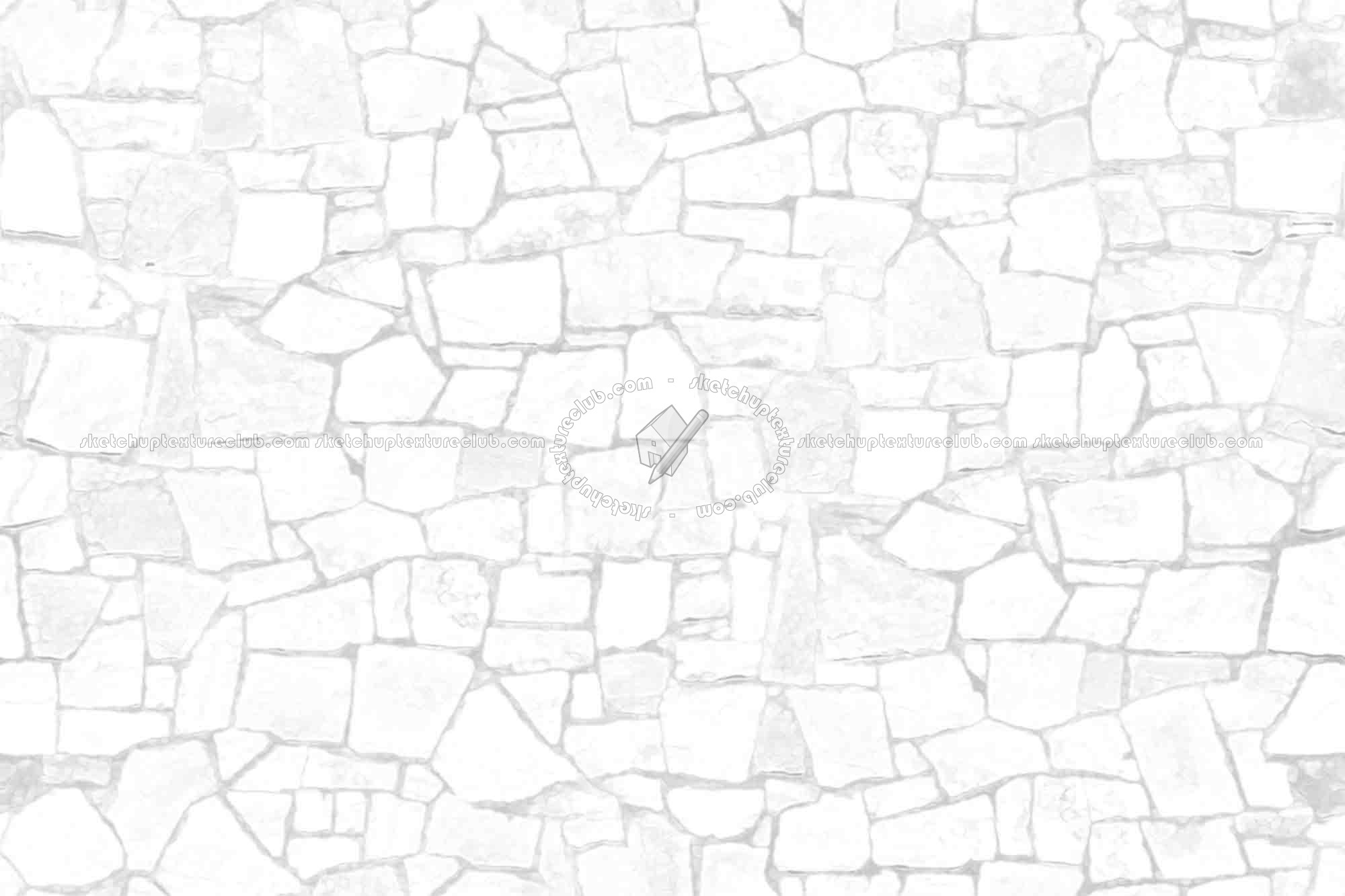 Textures   -   ARCHITECTURE   -   STONES WALLS   -   Claddings stone   -   Exterior  - Flagstones wall cladding texture seamless 19795 - Ambient occlusion