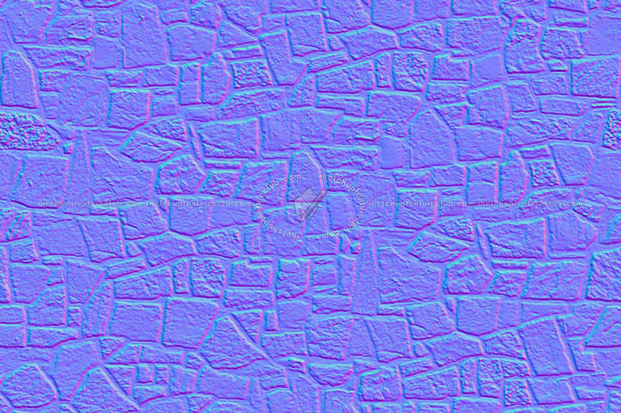 Textures   -   ARCHITECTURE   -   STONES WALLS   -   Claddings stone   -   Exterior  - Flagstones wall cladding texture seamless 19795 - Normal