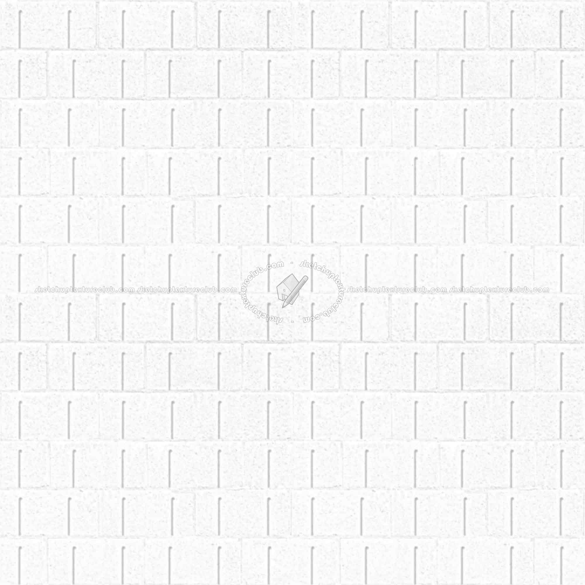 Textures   -   ARCHITECTURE   -   CONCRETE   -   Plates   -   Clean  - Concrete clean plates wall texture seamless 01654 - Ambient occlusion