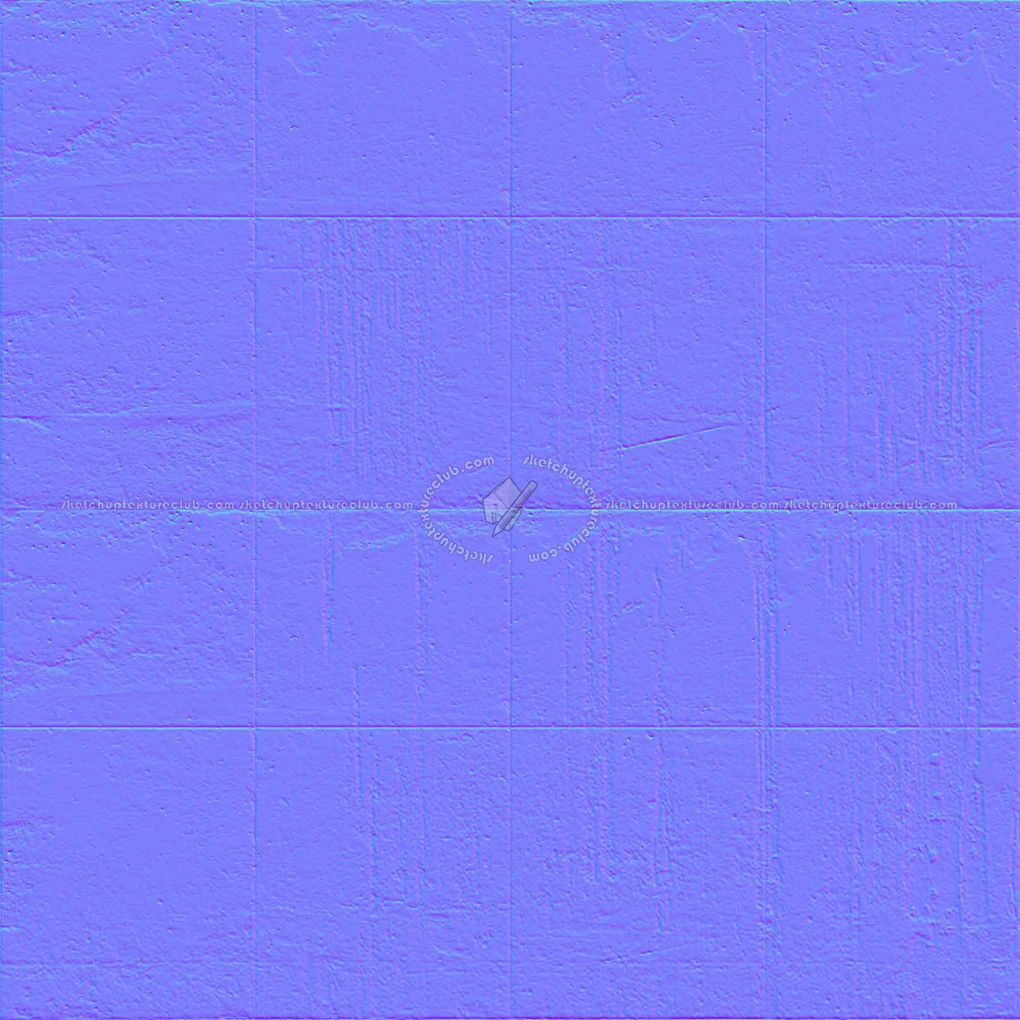 Textures   -   ARCHITECTURE   -   CONCRETE   -   Plates   -   Dirty  - Concrete dirt plates wall texture seamless 01743 - Normal