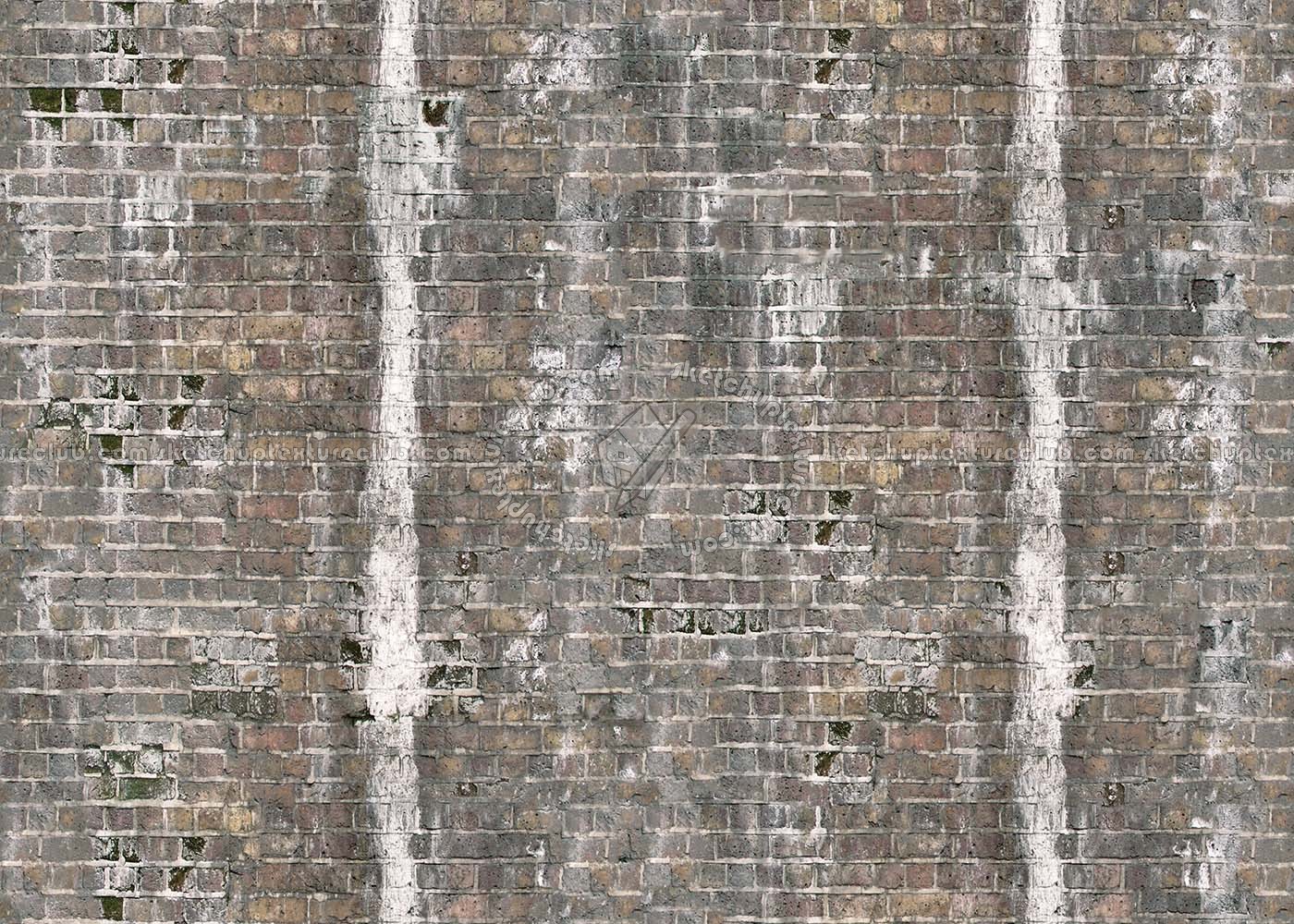 Textures   -   ARCHITECTURE   -   BRICKS   -   Damaged bricks  - Damaged bricks texture seamless 00133 (seamless)