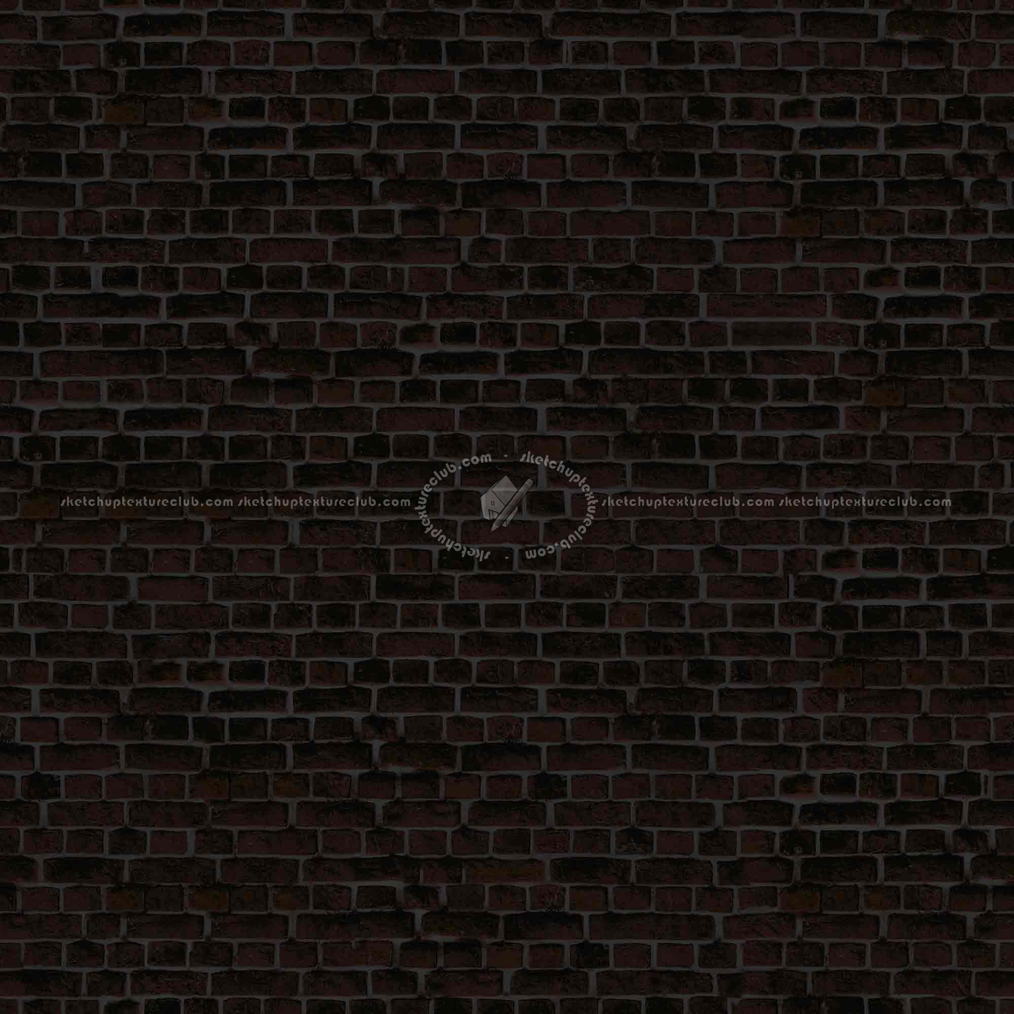 Textures   -   ARCHITECTURE   -   BRICKS   -   Facing Bricks   -   Rustic  - Rustic bricks texture seamless 00205 - Specular