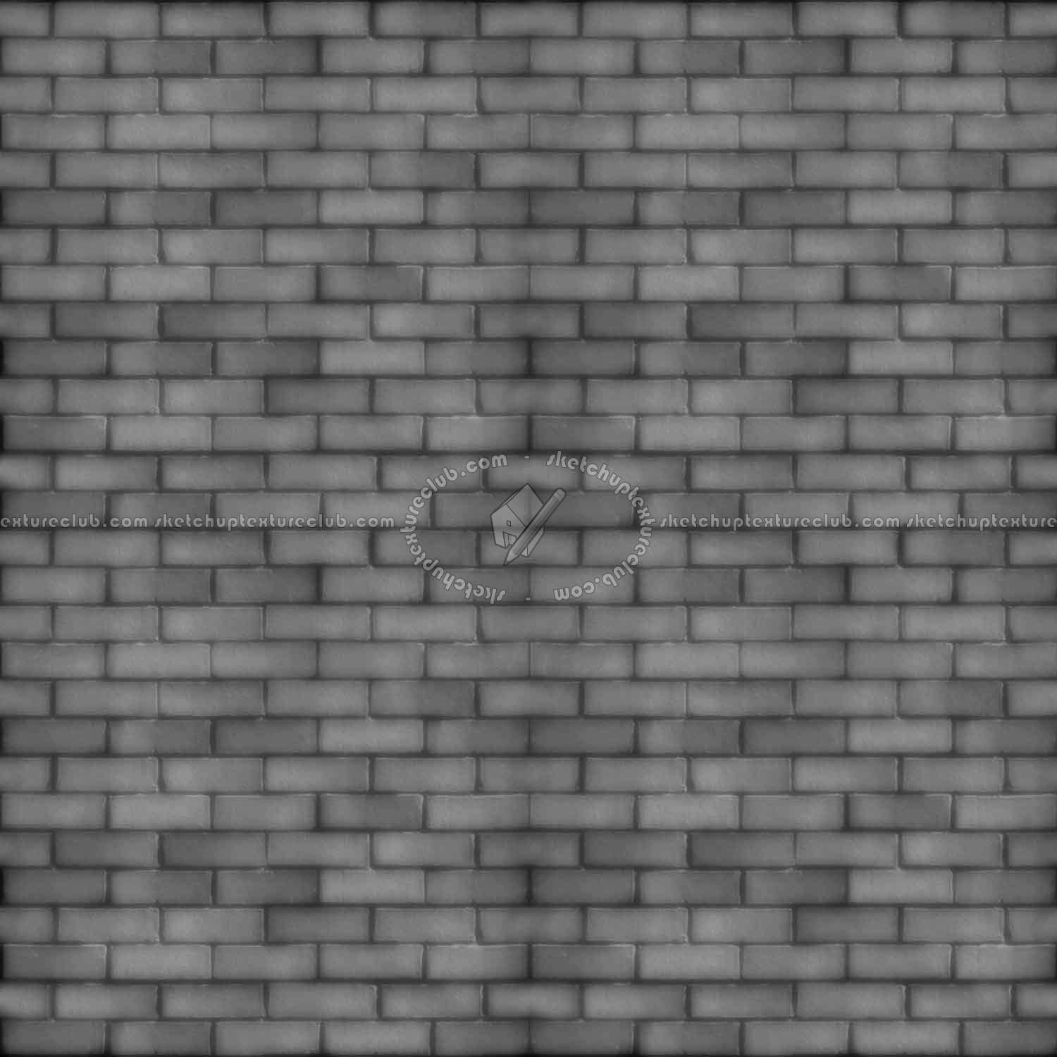 Textures   -   ARCHITECTURE   -   BRICKS   -   Colored Bricks   -   Rustic  - Texture colored bricks rustic seamless 00032 - Displacement