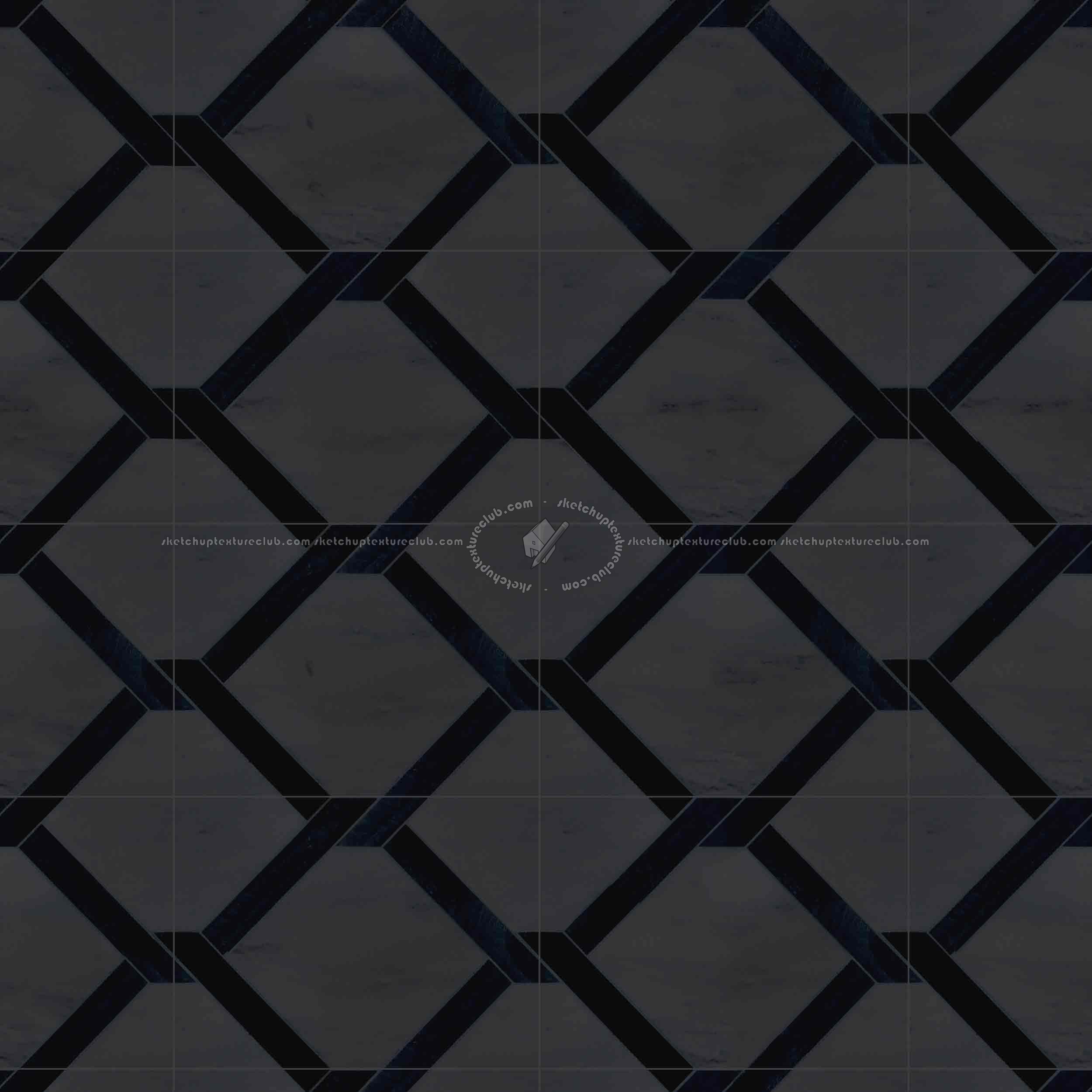 Textures   -   ARCHITECTURE   -   TILES INTERIOR   -   Marble tiles   -   Marble geometric patterns  - White floor marble and wood texture seamless 21144 - Specular