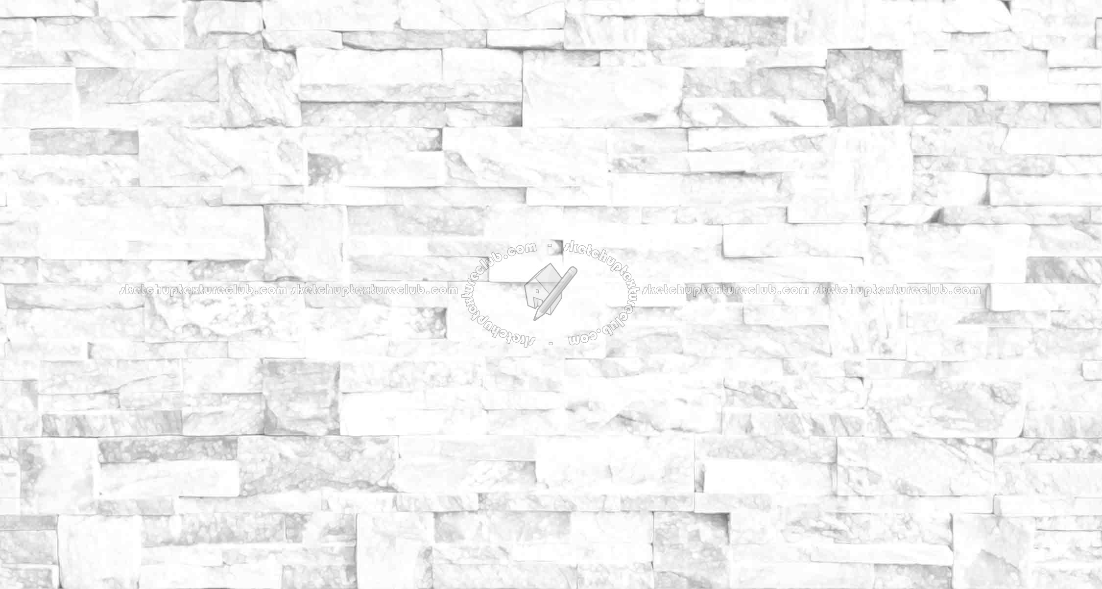 Textures   -   ARCHITECTURE   -   STONES WALLS   -   Claddings stone   -   Exterior  - Building wall cladding stone texture seamless 1 20526 - Ambient occlusion