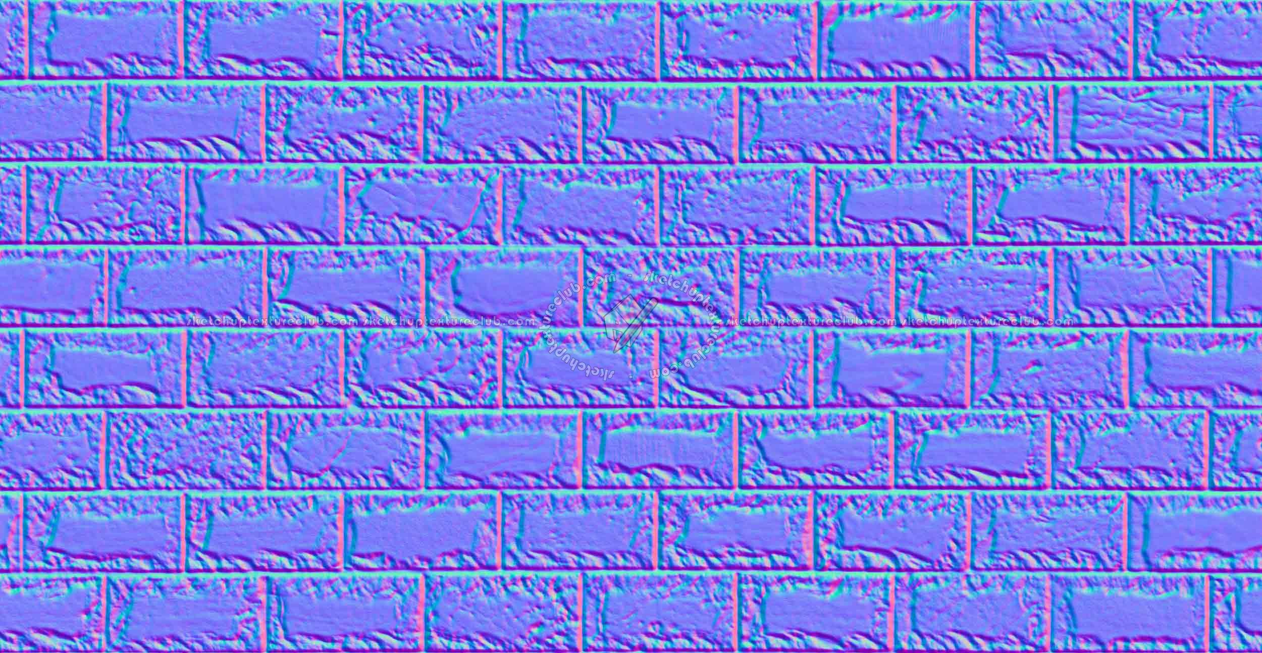 Textures   -   ARCHITECTURE   -   STONES WALLS   -   Claddings stone   -   Exterior  - Building wall cladding mixed stone texture seamless 20530 - Normal