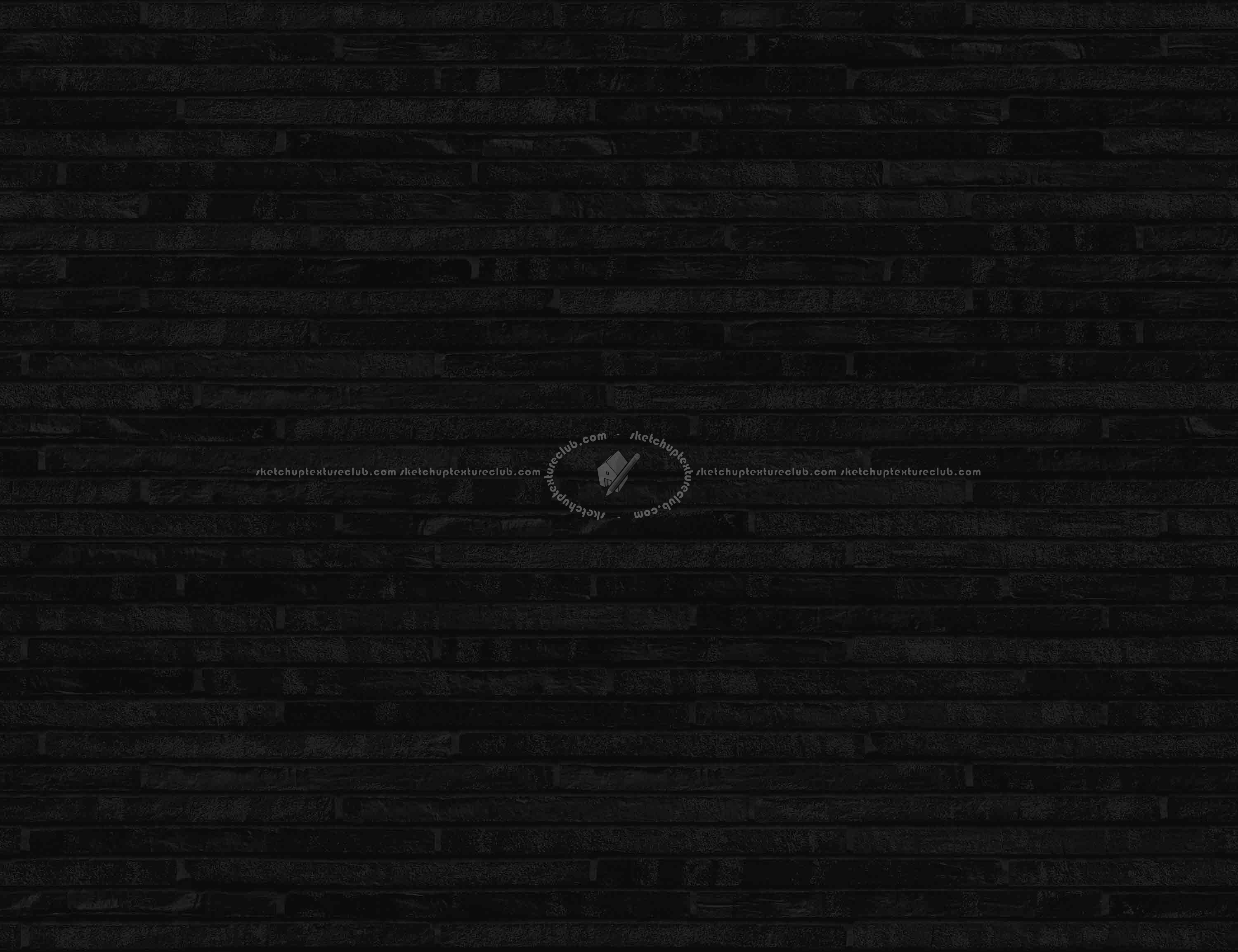 Textures   -   ARCHITECTURE   -   WALLS TILE OUTSIDE  - Clay bricks wall cladding PBR texture seamless 21734 - Specular