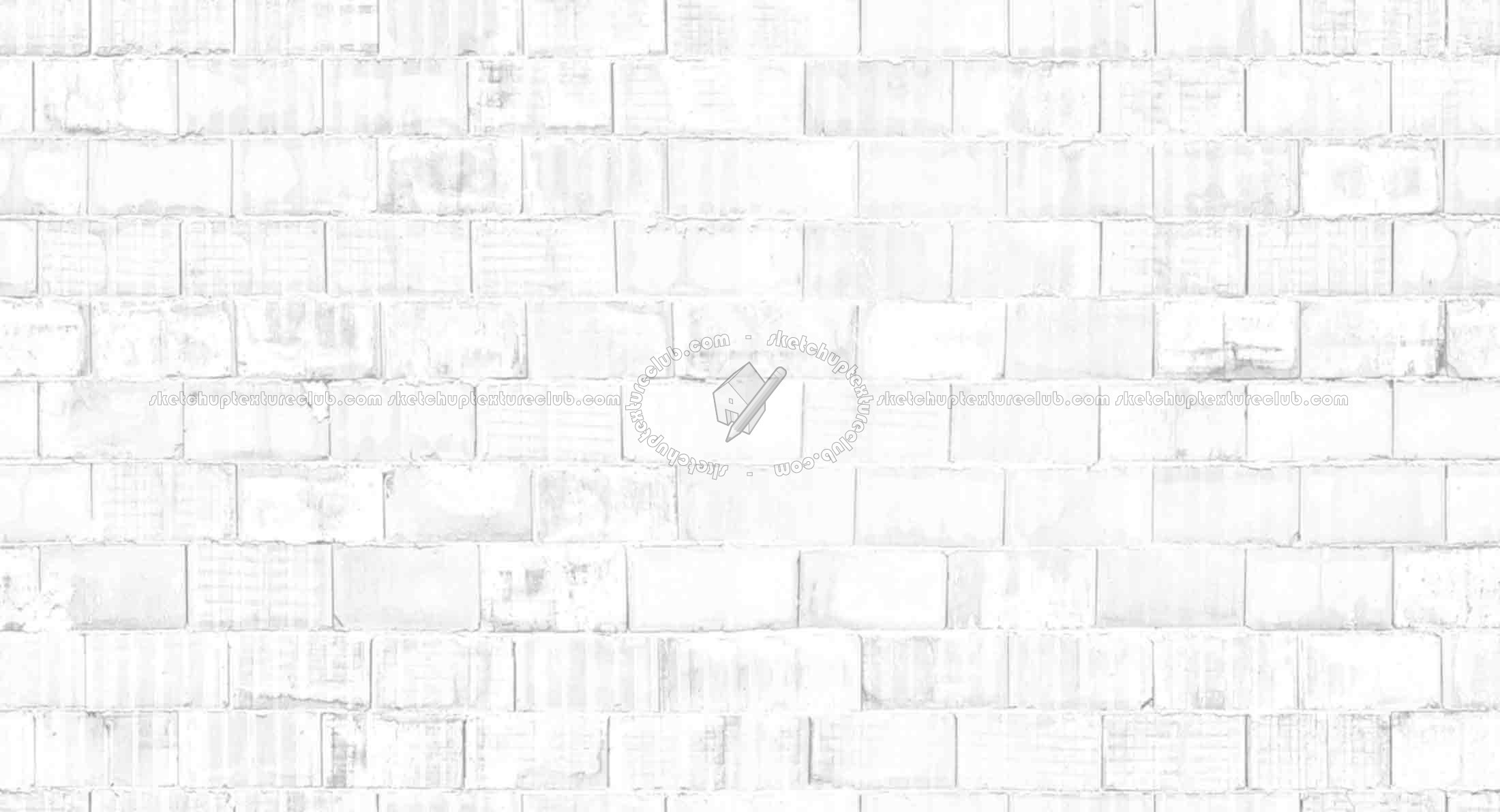 Textures   -   ARCHITECTURE   -   BRICKS   -   Dirty Bricks  - Dirty bricks texture seamless 18040 - Ambient occlusion