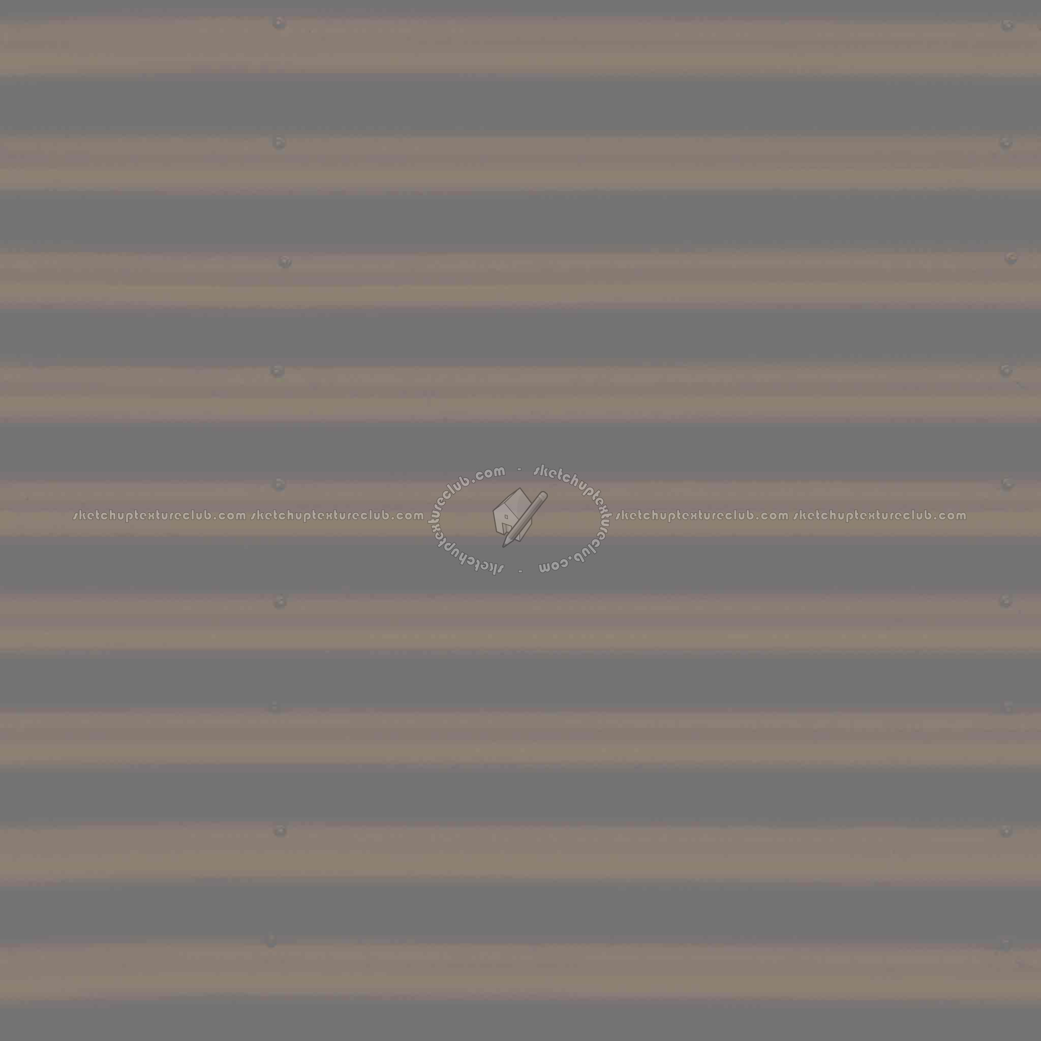 Textures   -   MATERIALS   -   METALS   -   Corrugated  - Painted corrugated steel texture seamless 09950 - Specular