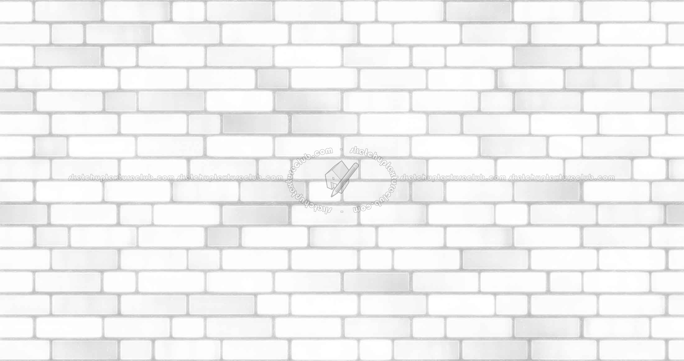 Textures   -   ARCHITECTURE   -   BRICKS   -   Colored Bricks   -   Rustic  - Texture colored bricks rustic seamless 00033 - Ambient occlusion