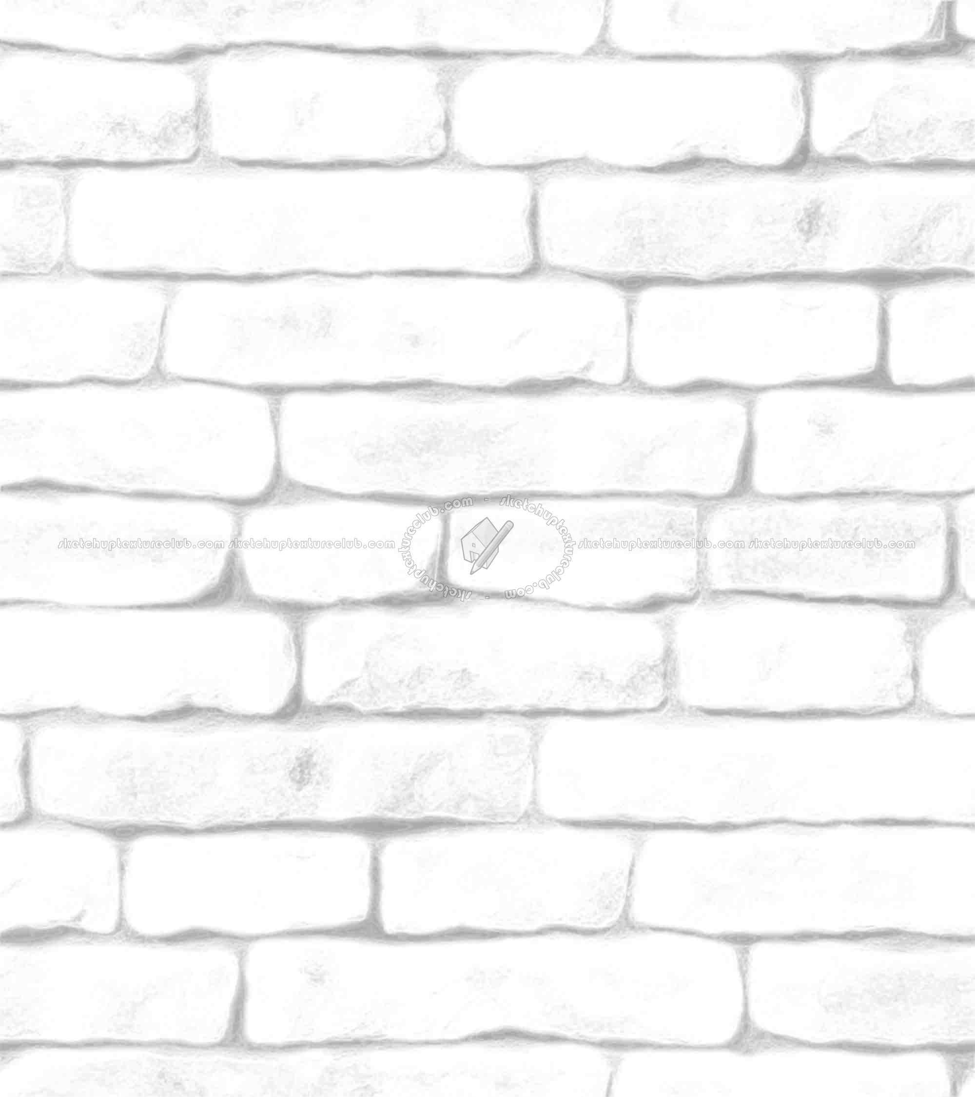 Textures   -   ARCHITECTURE   -   STONES WALLS   -   Claddings stone   -   Exterior  - Stones wall cladding texture seamless 21296 - Ambient occlusion