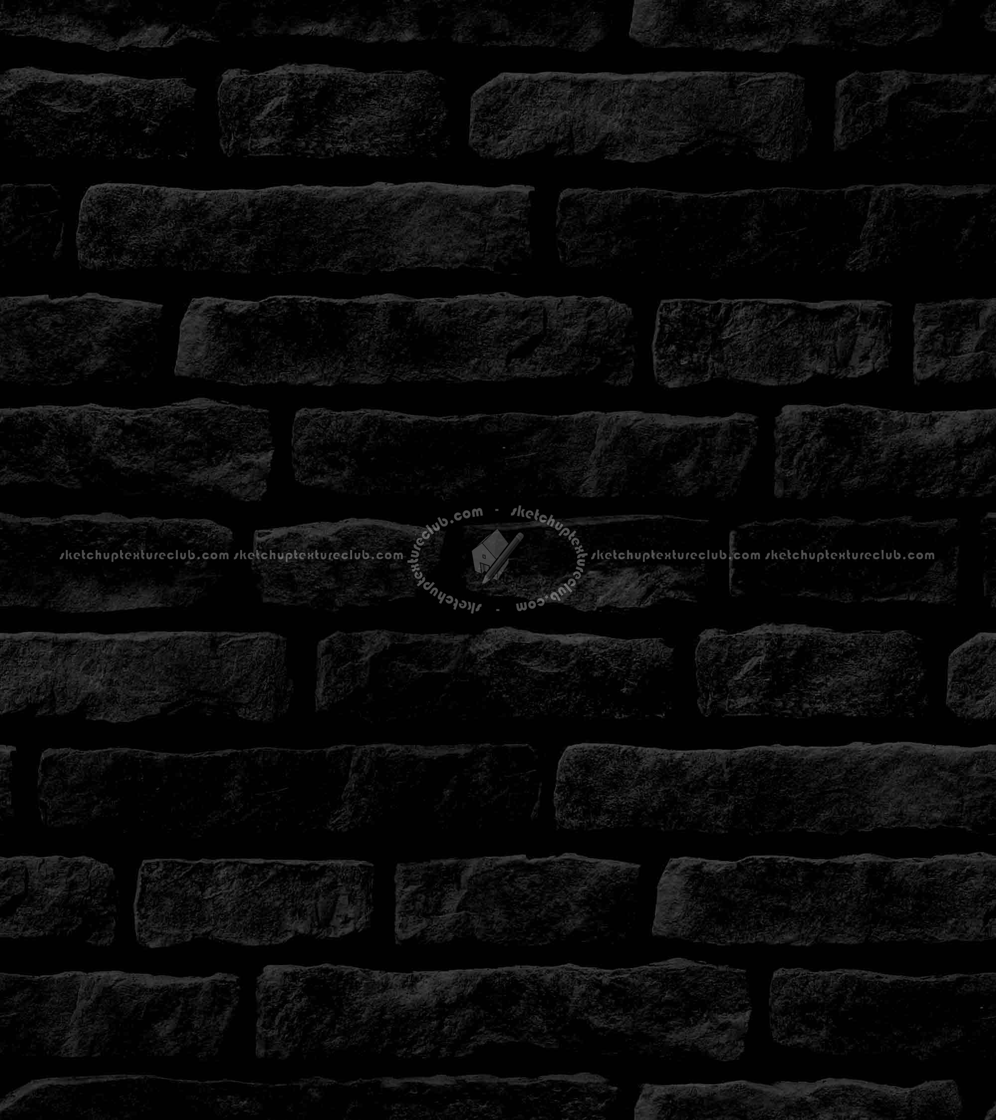 Textures   -   ARCHITECTURE   -   STONES WALLS   -   Claddings stone   -   Exterior  - Stones wall cladding texture seamless 21296 - Specular