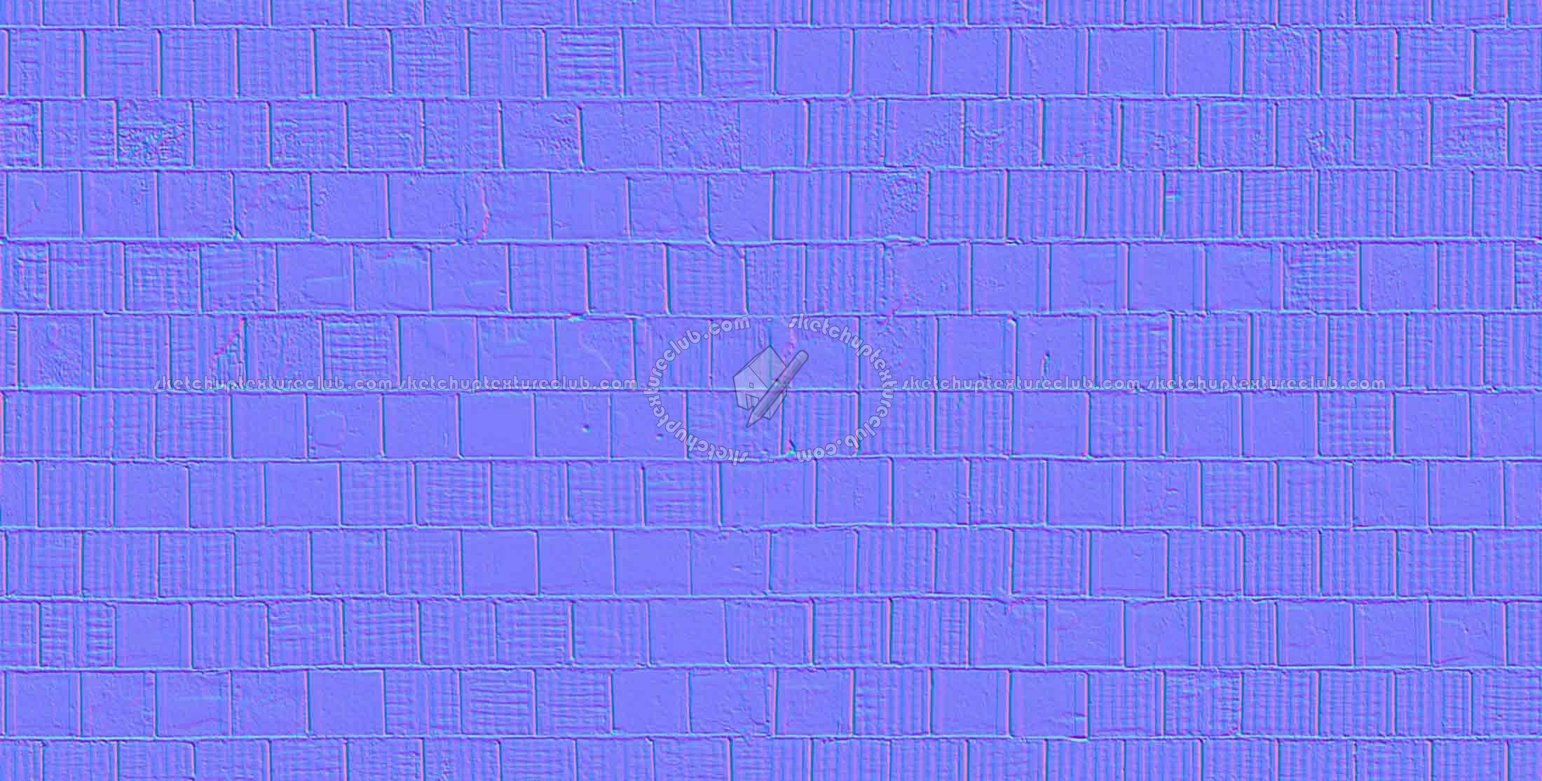 Textures   -   ARCHITECTURE   -   BRICKS   -   Dirty Bricks  - Dirty bricks texture seamless 18041 - Normal