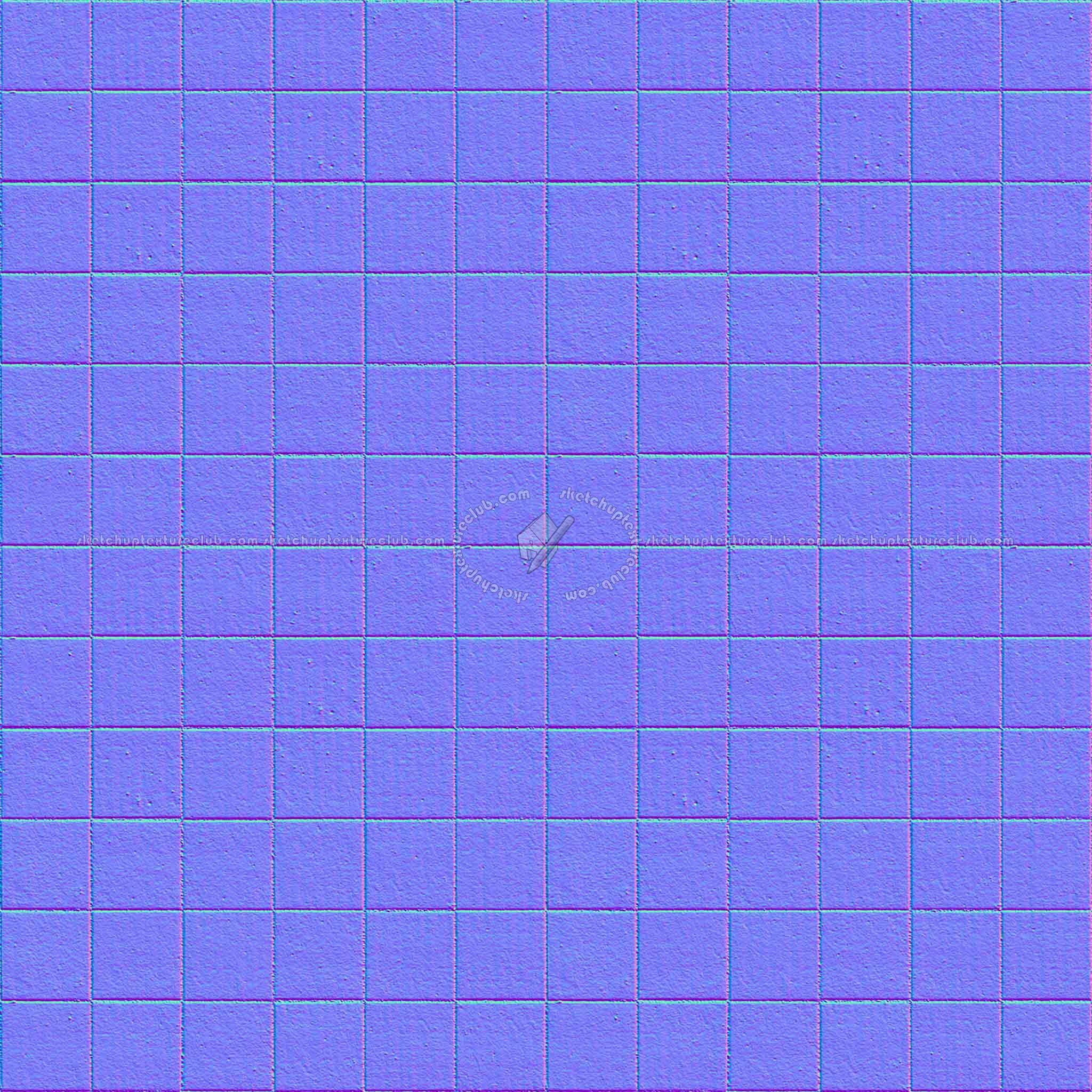 Textures   -   ARCHITECTURE   -   PAVING OUTDOOR   -   Concrete   -   Blocks regular  - Paving outdoor concrete regular block texture seamless 05659 - Normal