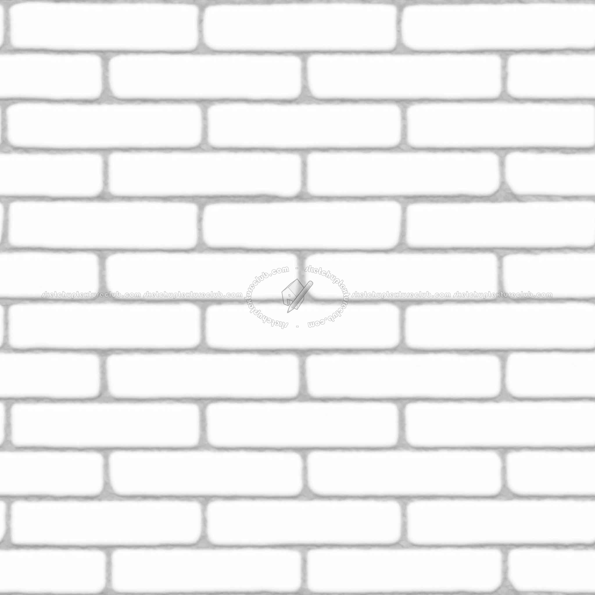 Textures   -   ARCHITECTURE   -   BRICKS   -   Colored Bricks   -   Smooth  - Texture colored bricks smooth seamless 00085 - Ambient occlusion