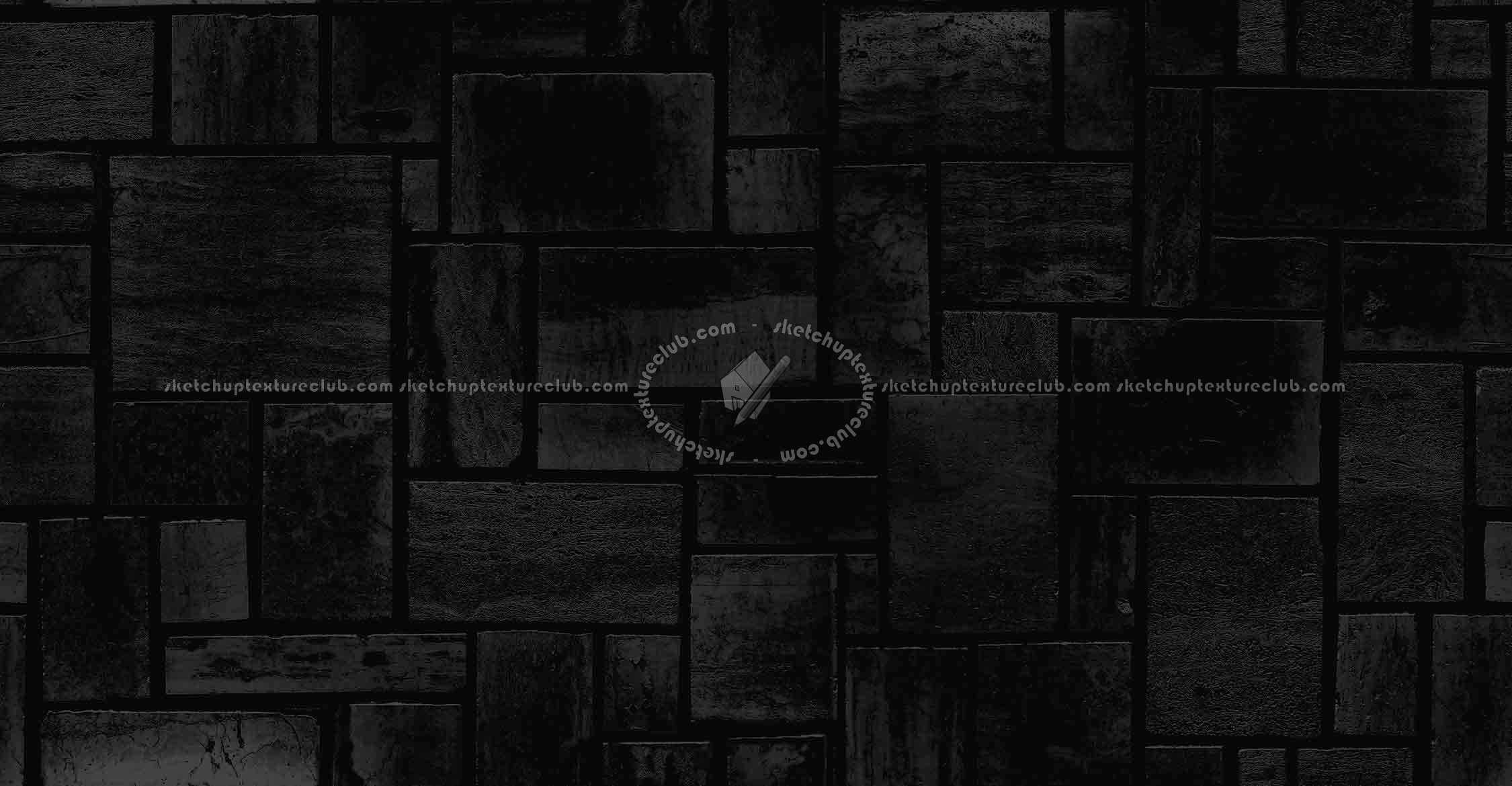 Textures   -   ARCHITECTURE   -   STONES WALLS   -   Claddings stone   -   Exterior  - travertine wall cladding texture seamless 21421 - Specular