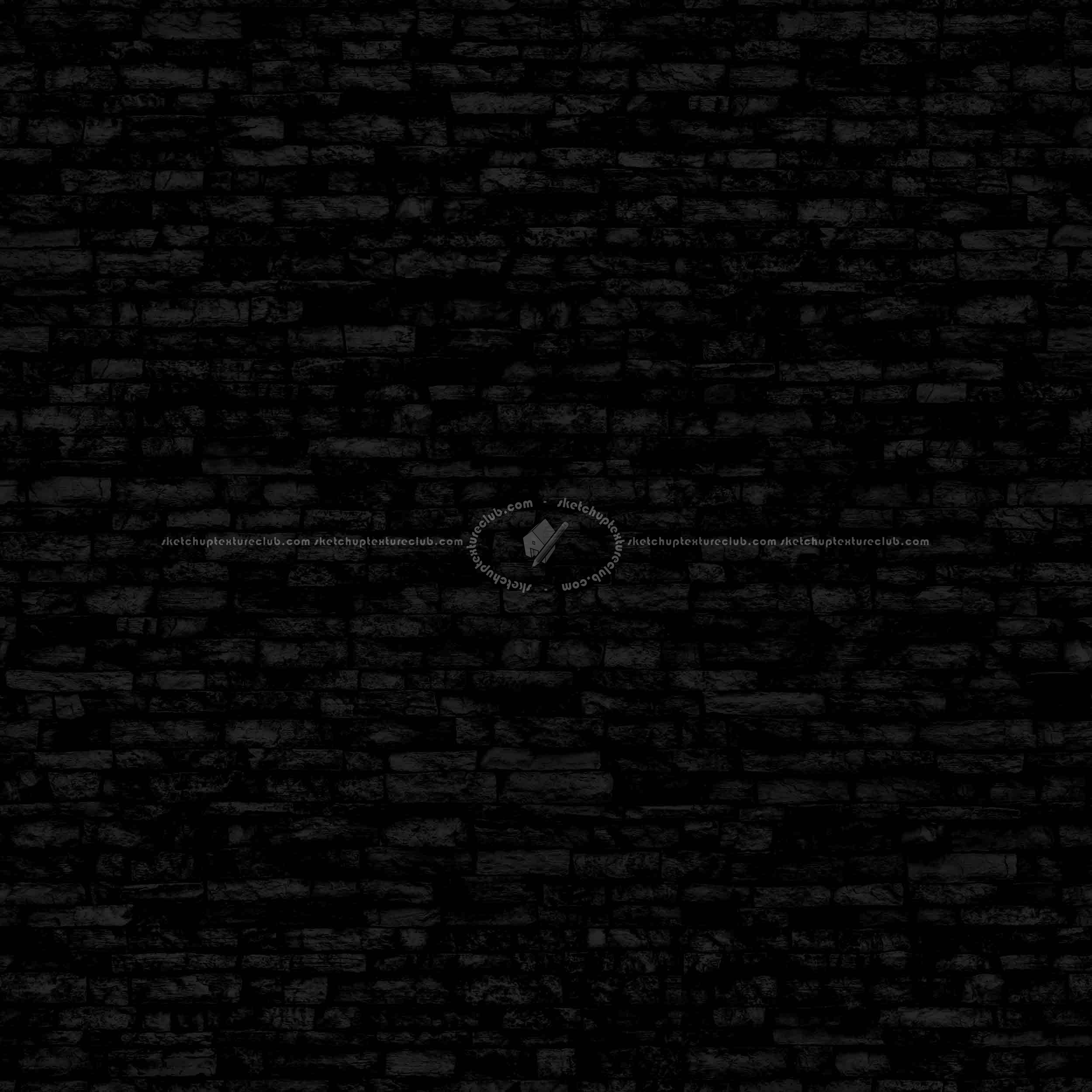 Textures   -   ARCHITECTURE   -   STONES WALLS   -   Claddings stone   -   Exterior  - stones wall cladding texture seamless 22391 - Specular