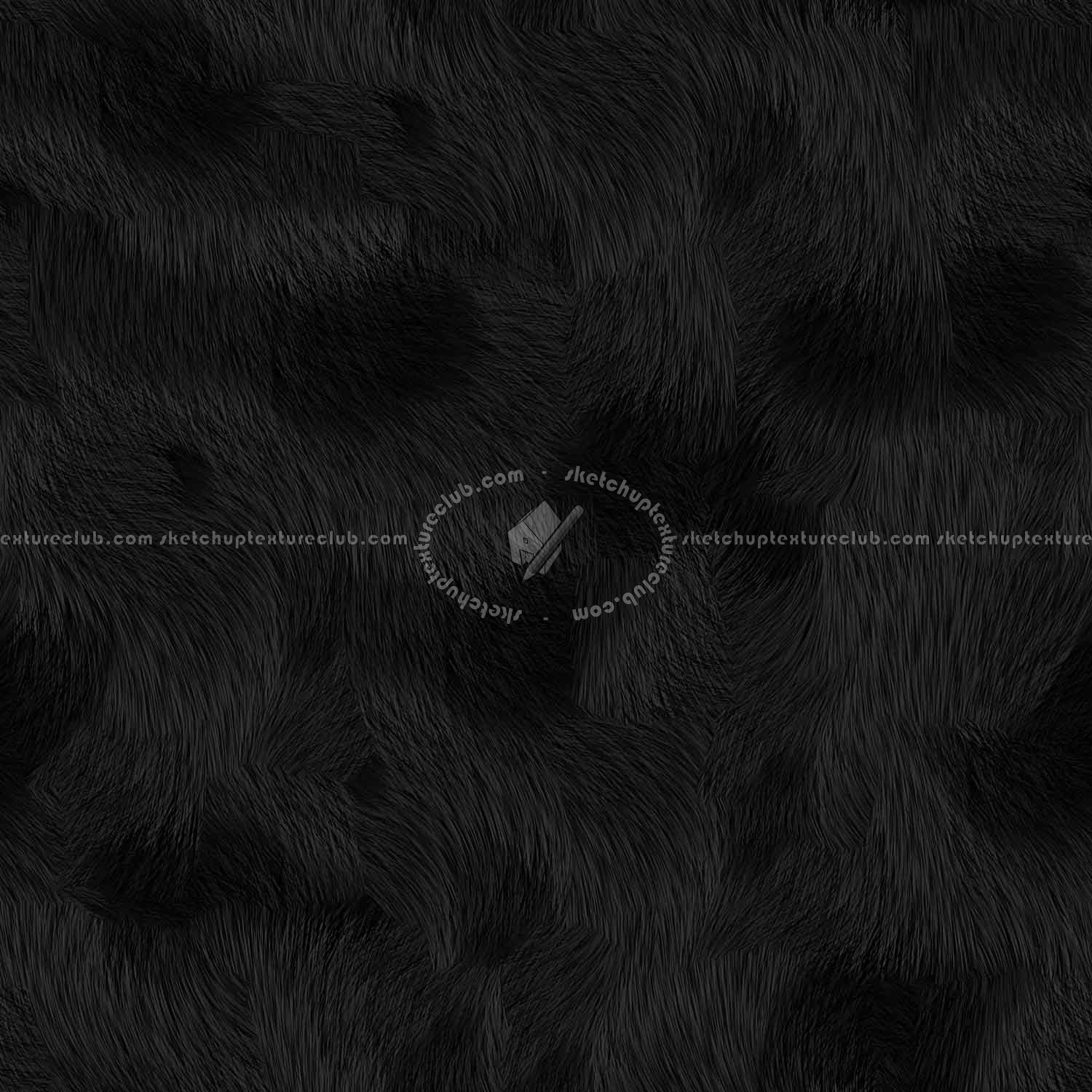 Textures   -   MATERIALS   -   FUR ANIMAL  - Faux fake fur animal texture seamless 09584 - Specular