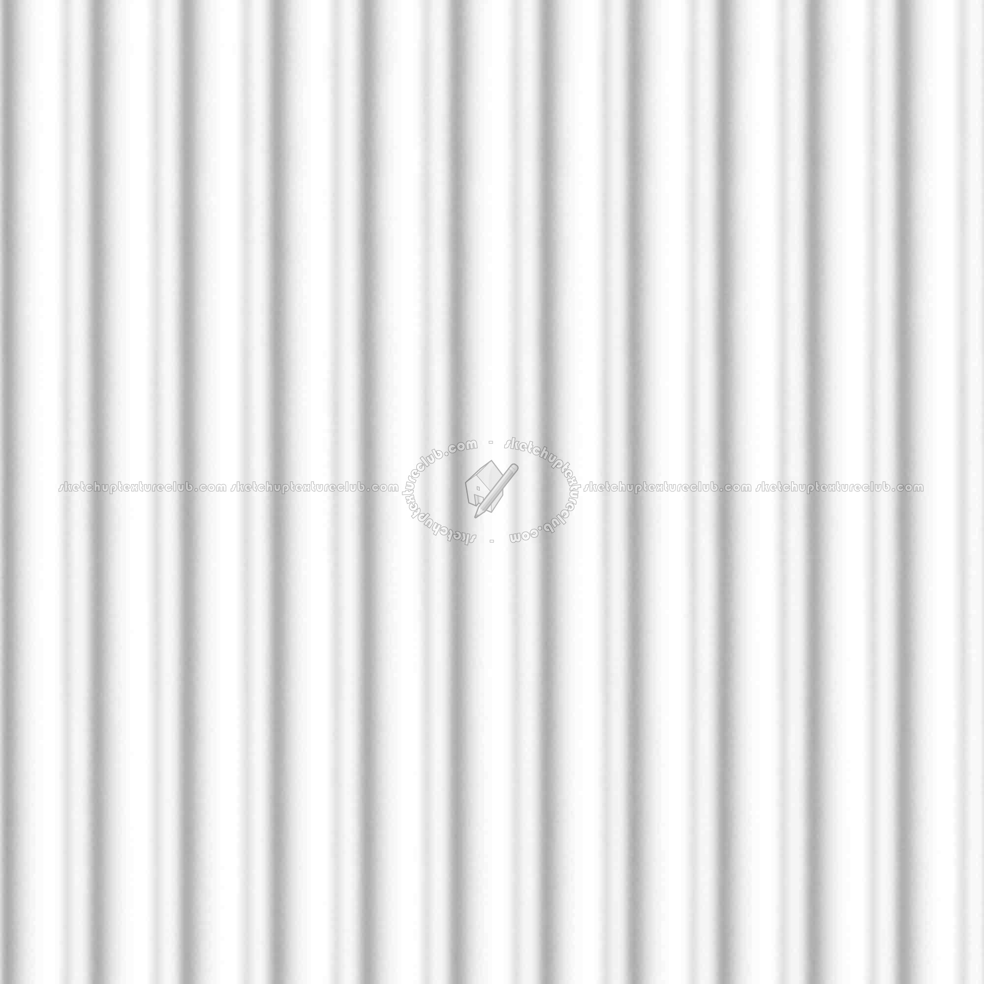 Textures   -   MATERIALS   -   METALS   -   Corrugated  - Painted corrugated metal texture seamless 09952 - Ambient occlusion
