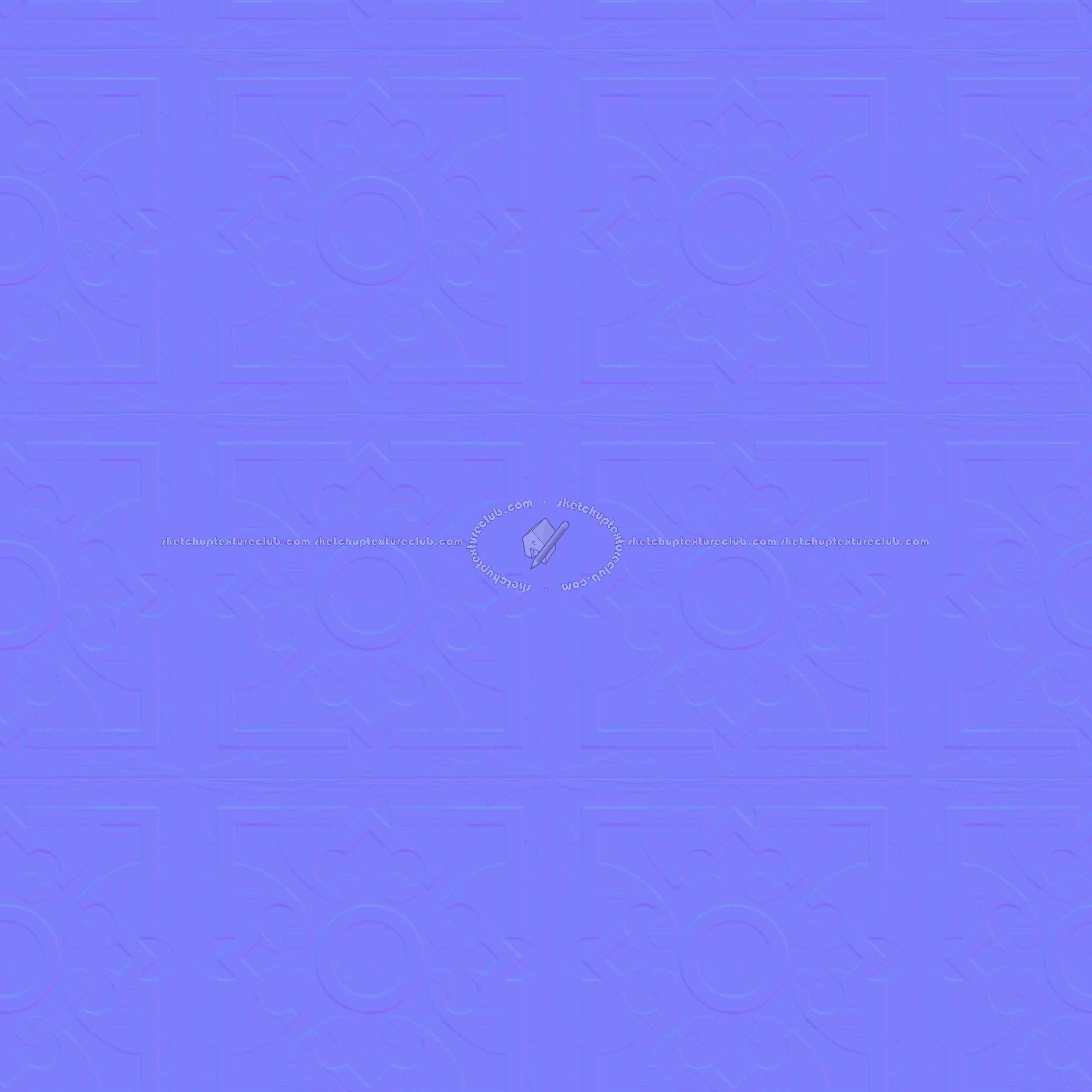 Textures   -   ARCHITECTURE   -   WOOD FLOORS   -   Geometric pattern  - Parquet geometric pattern texture seamless 04756 - Normal