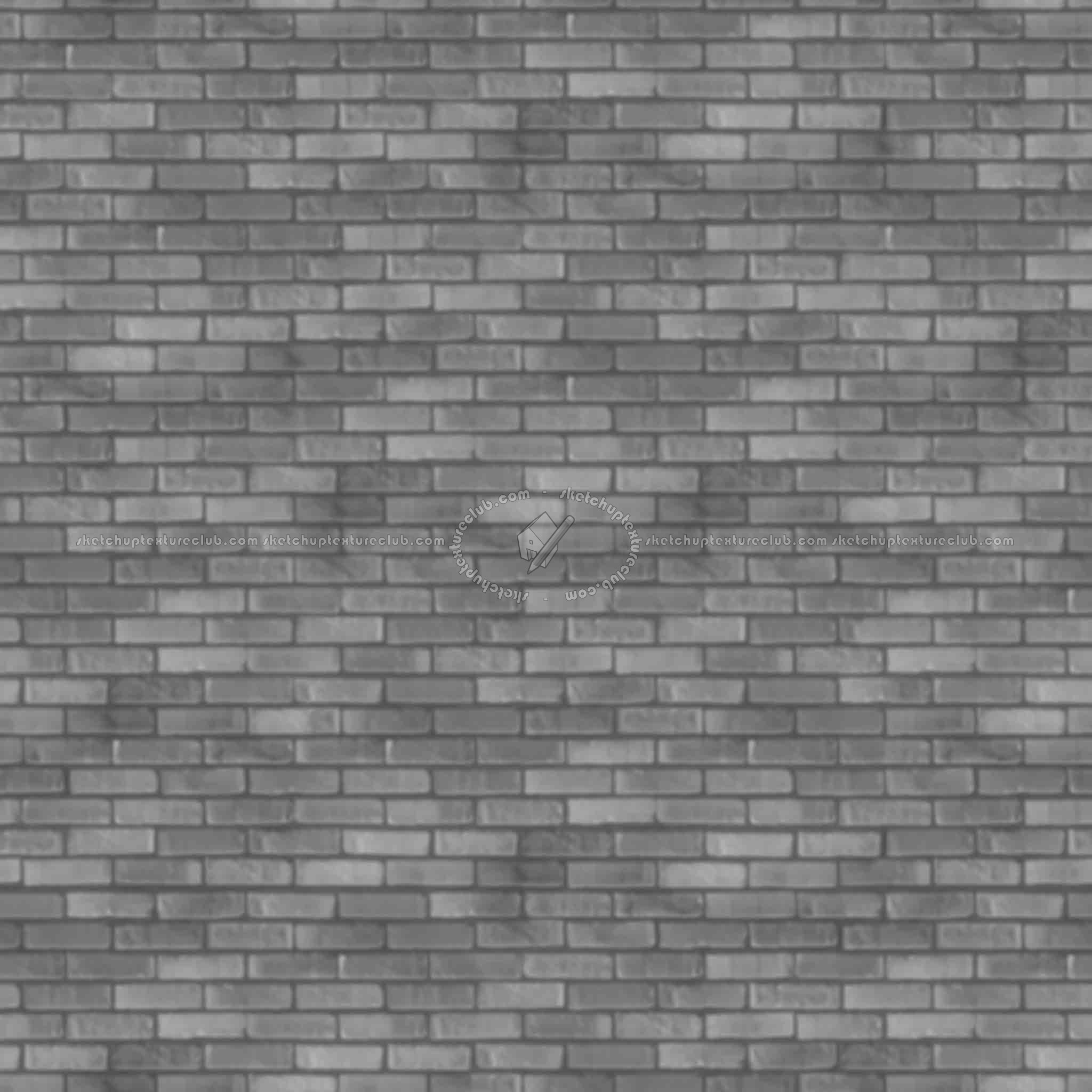 Textures   -   ARCHITECTURE   -   BRICKS   -   Facing Bricks   -   Rustic  - Rustic bricks texture seamless 00208 - Displacement