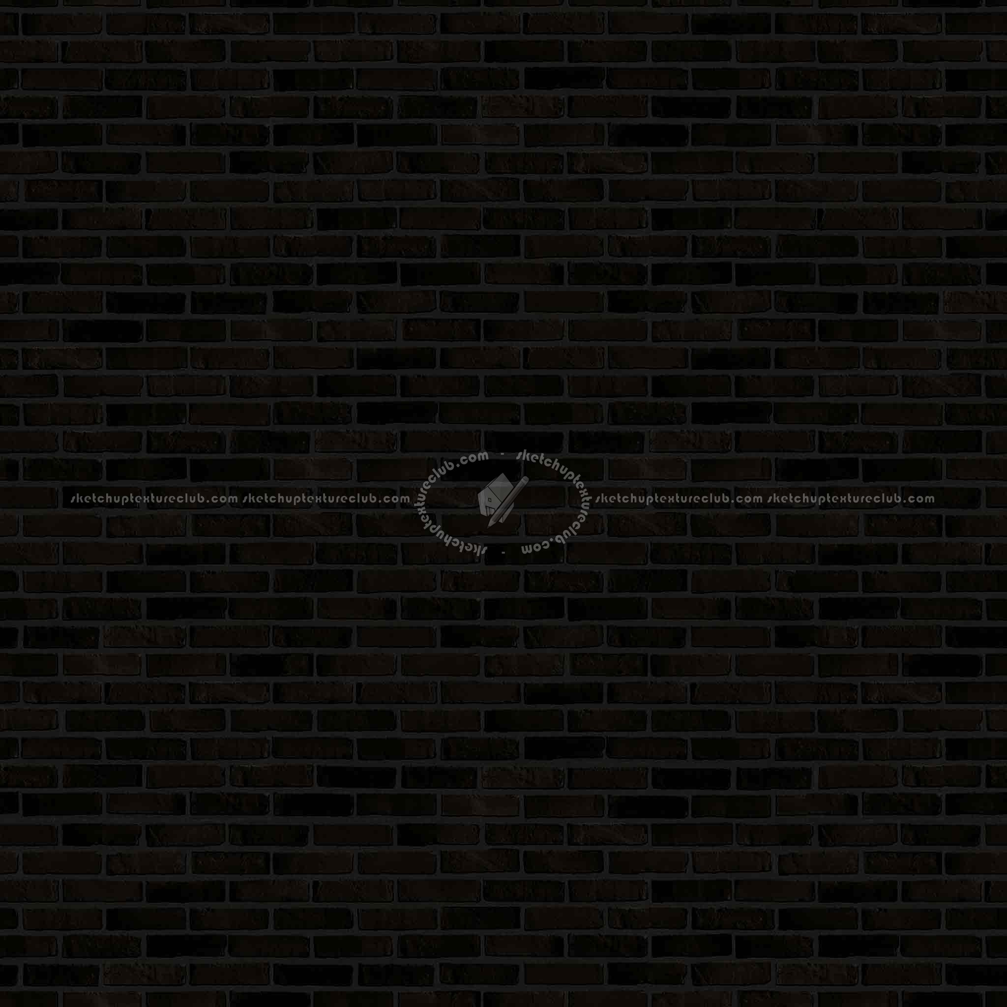 Textures   -   ARCHITECTURE   -   BRICKS   -   Facing Bricks   -   Rustic  - Rustic bricks texture seamless 00208 - Specular