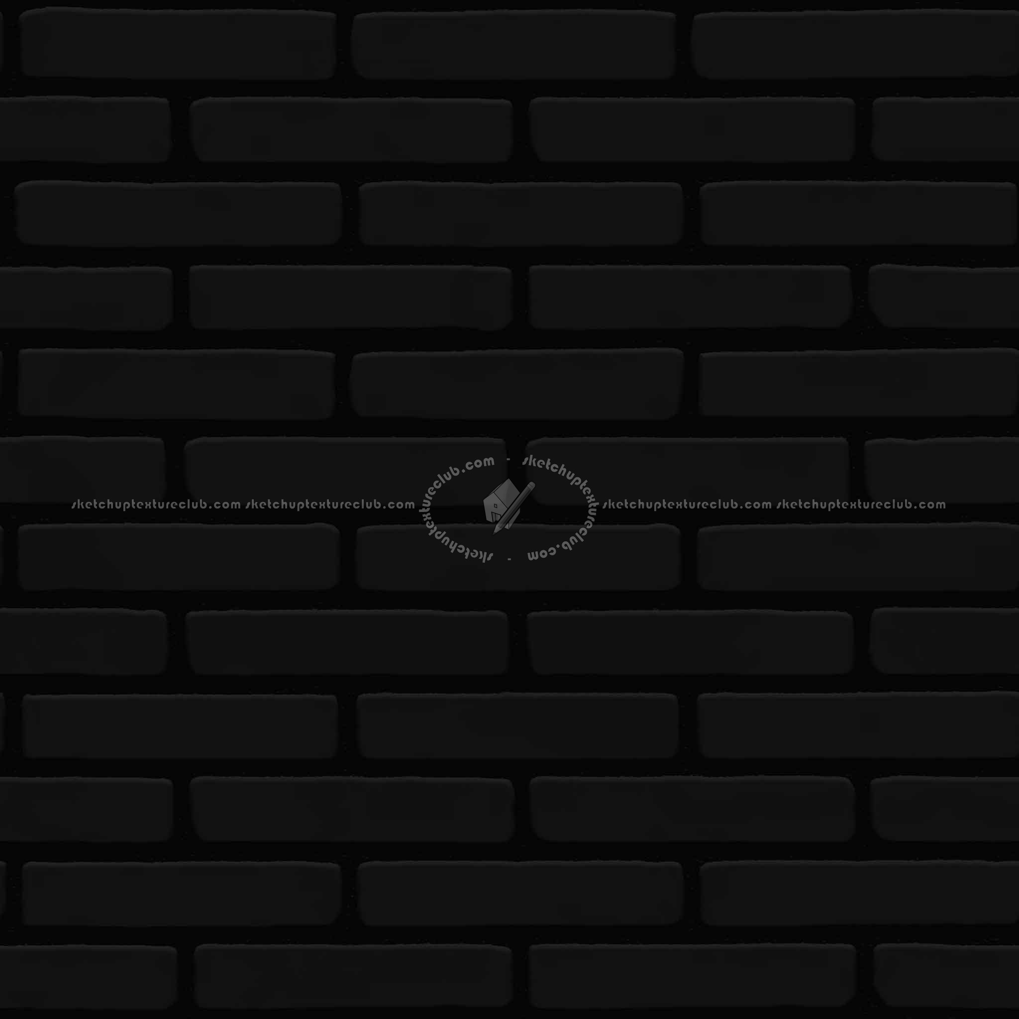 Textures   -   ARCHITECTURE   -   BRICKS   -   Colored Bricks   -   Smooth  - Texture colored bricks smooth seamless 00086 - Specular