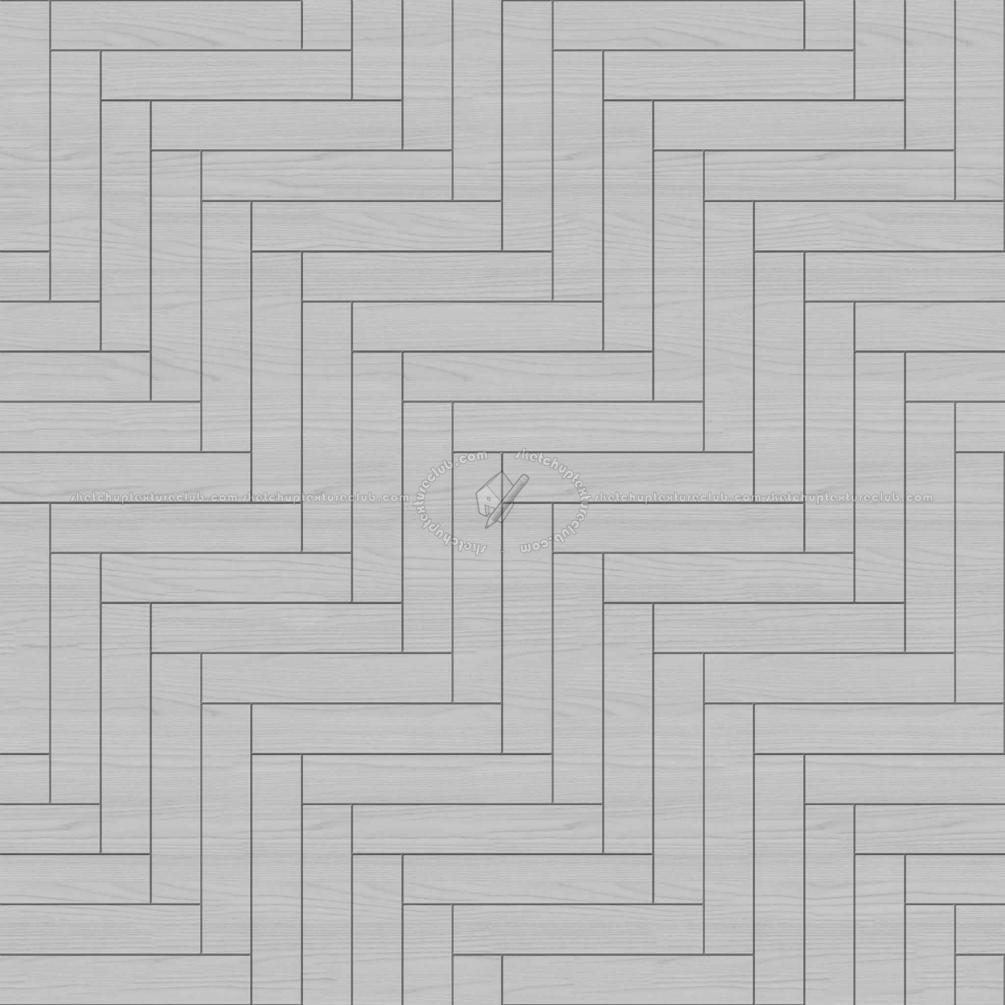 Textures   -   ARCHITECTURE   -   WOOD FLOORS   -   Herringbone  - Herringbone parquet texture seamless 04922 - Bump