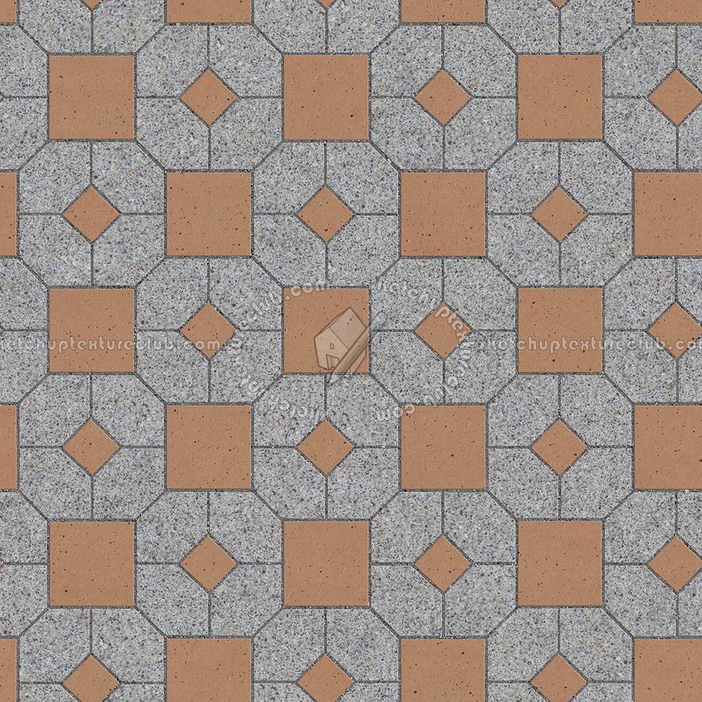 Textures   -   ARCHITECTURE   -   PAVING OUTDOOR   -   Concrete   -   Blocks mixed  - Paving concrete mixed size texture seamless 05597 (seamless)