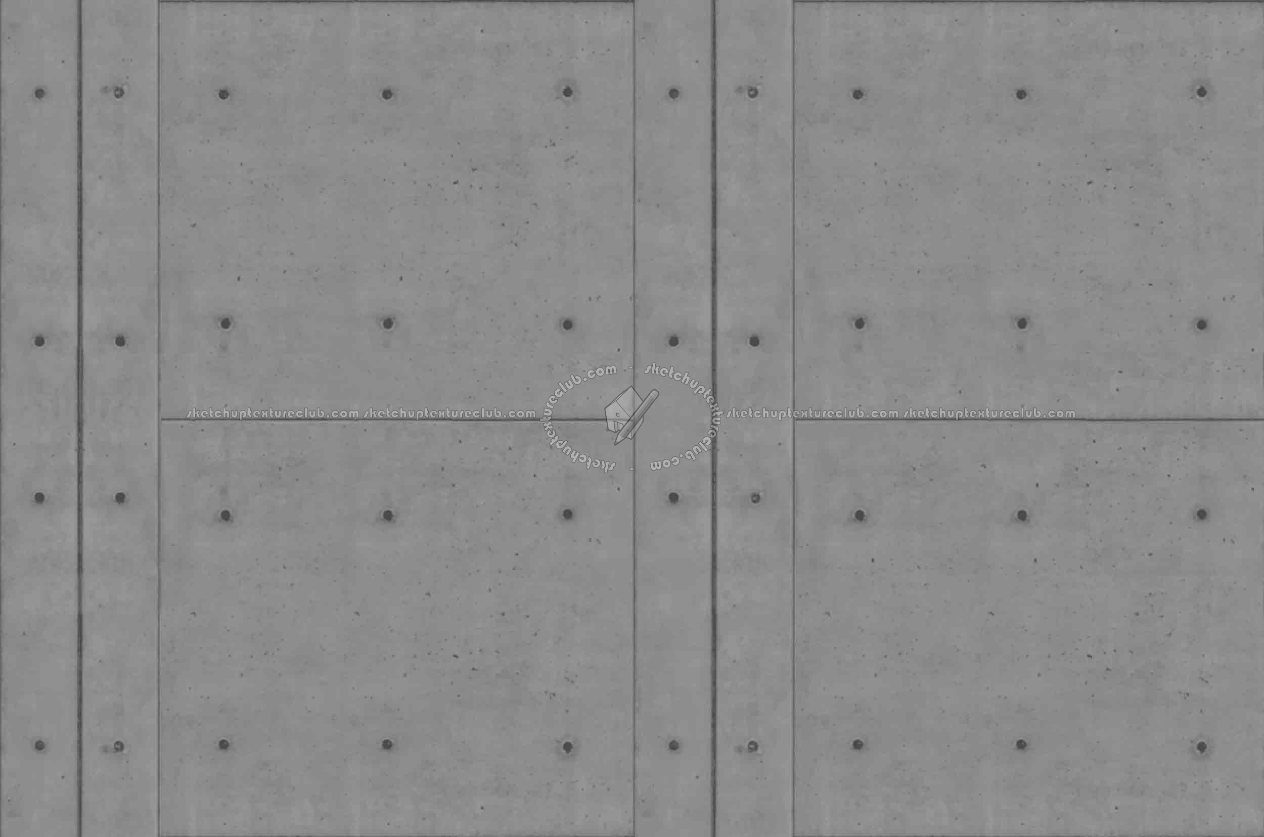 Textures   -   ARCHITECTURE   -   CONCRETE   -   Plates   -   Tadao Ando  - Tadao ando concrete plates seamless 01850 - Displacement