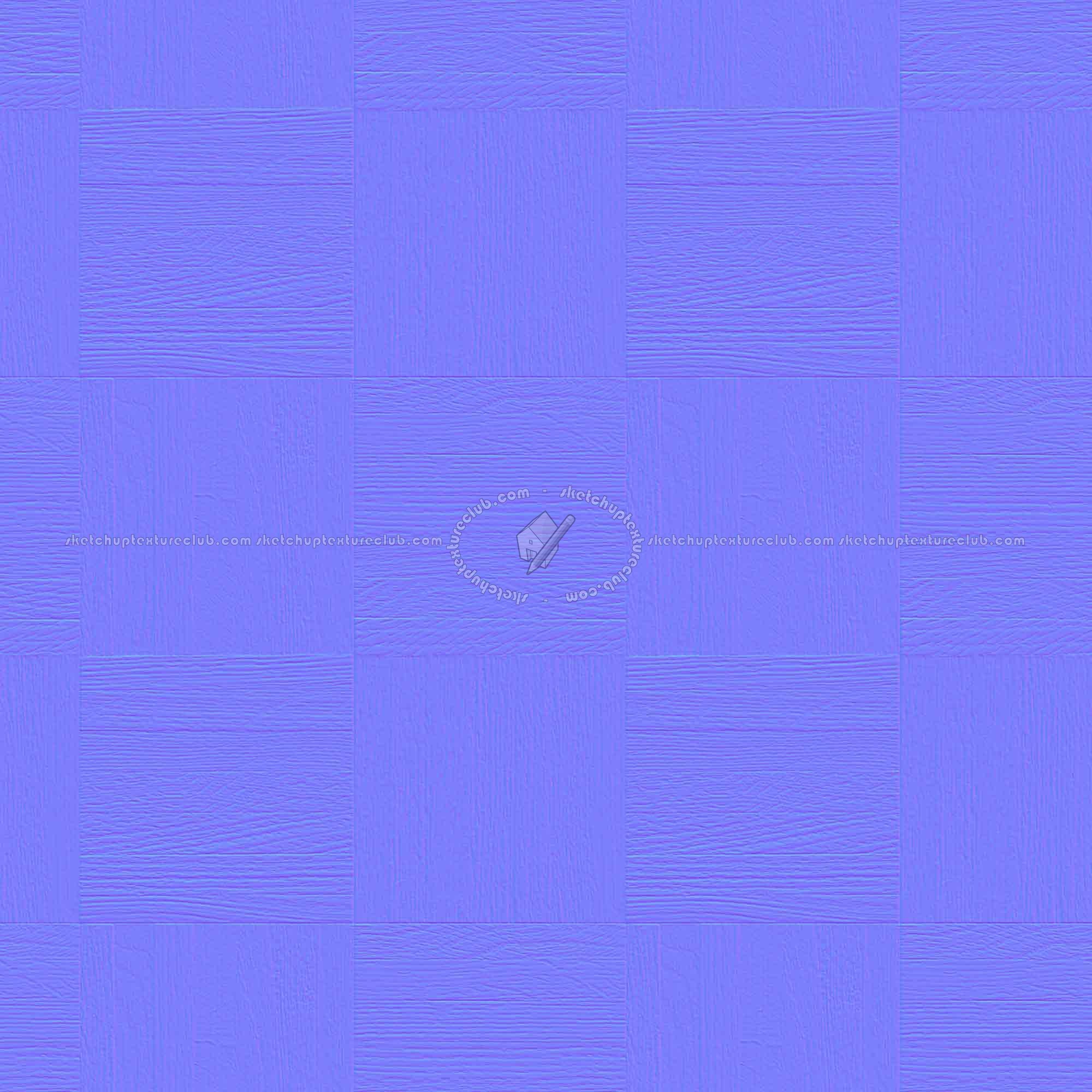 Textures   -   ARCHITECTURE   -   WOOD FLOORS   -   Parquet square  - Wood flooring square texture seamless 05422 - Normal