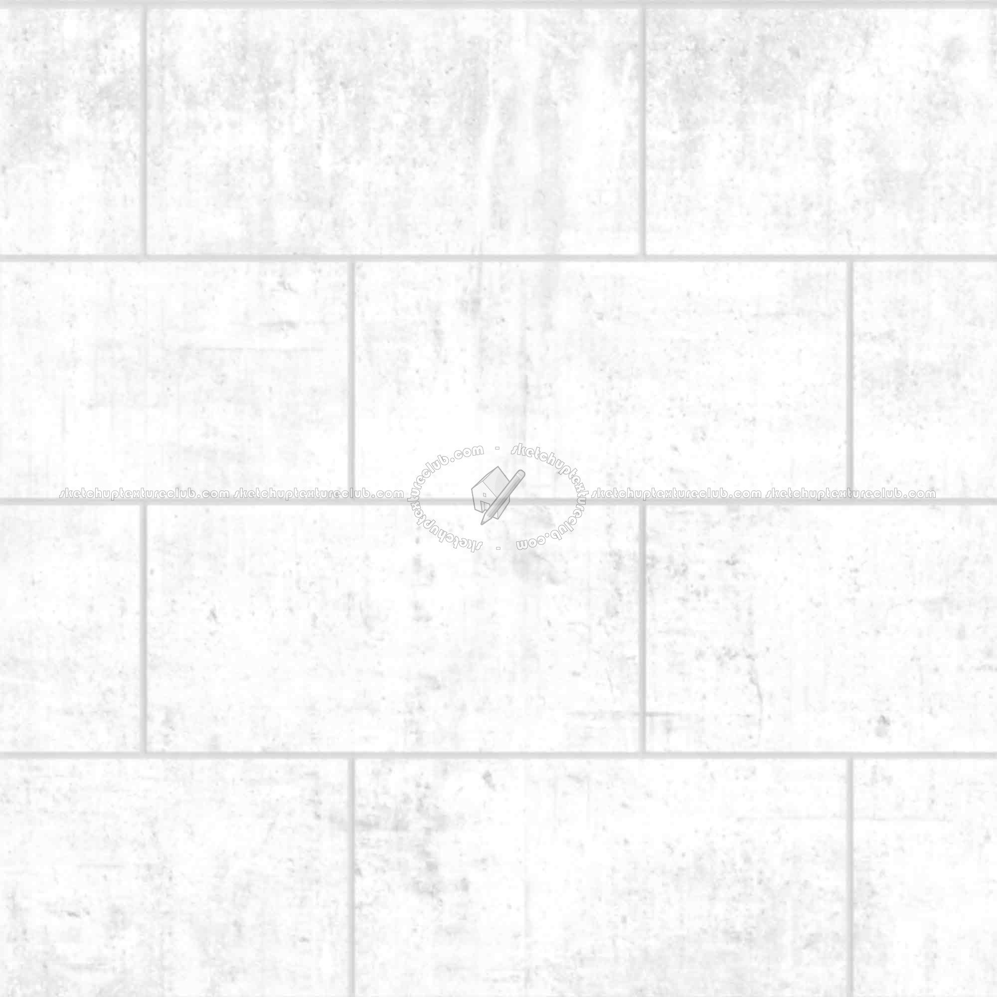 Textures   -   ARCHITECTURE   -   CONCRETE   -   Plates   -   Dirty  - Concrete dirt plates wall texture seamless 01748 - Ambient occlusion