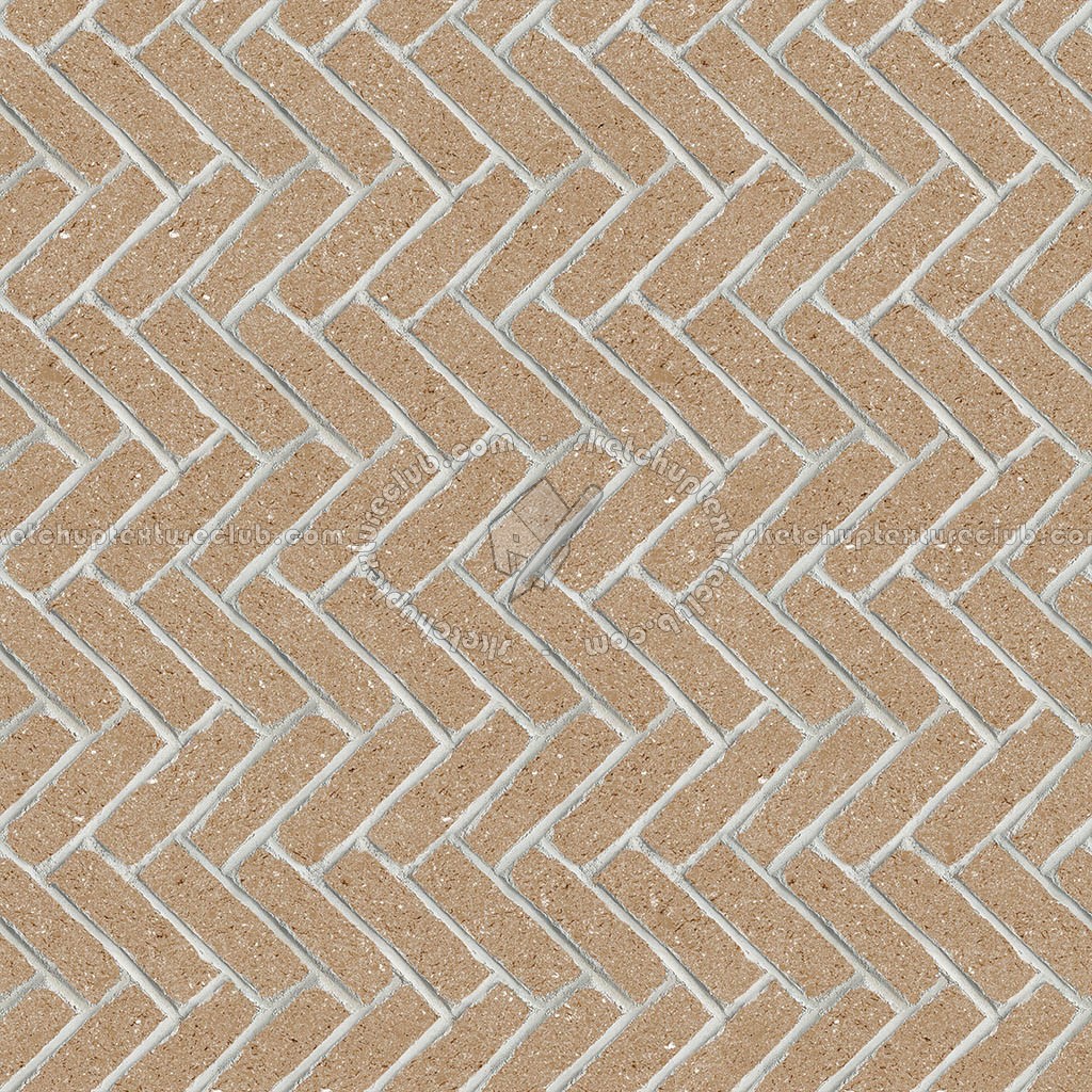 Textures   -   ARCHITECTURE   -   PAVING OUTDOOR   -   Concrete   -   Herringbone  - Concrete paving herringbone outdoor texture seamless 05826 (seamless)