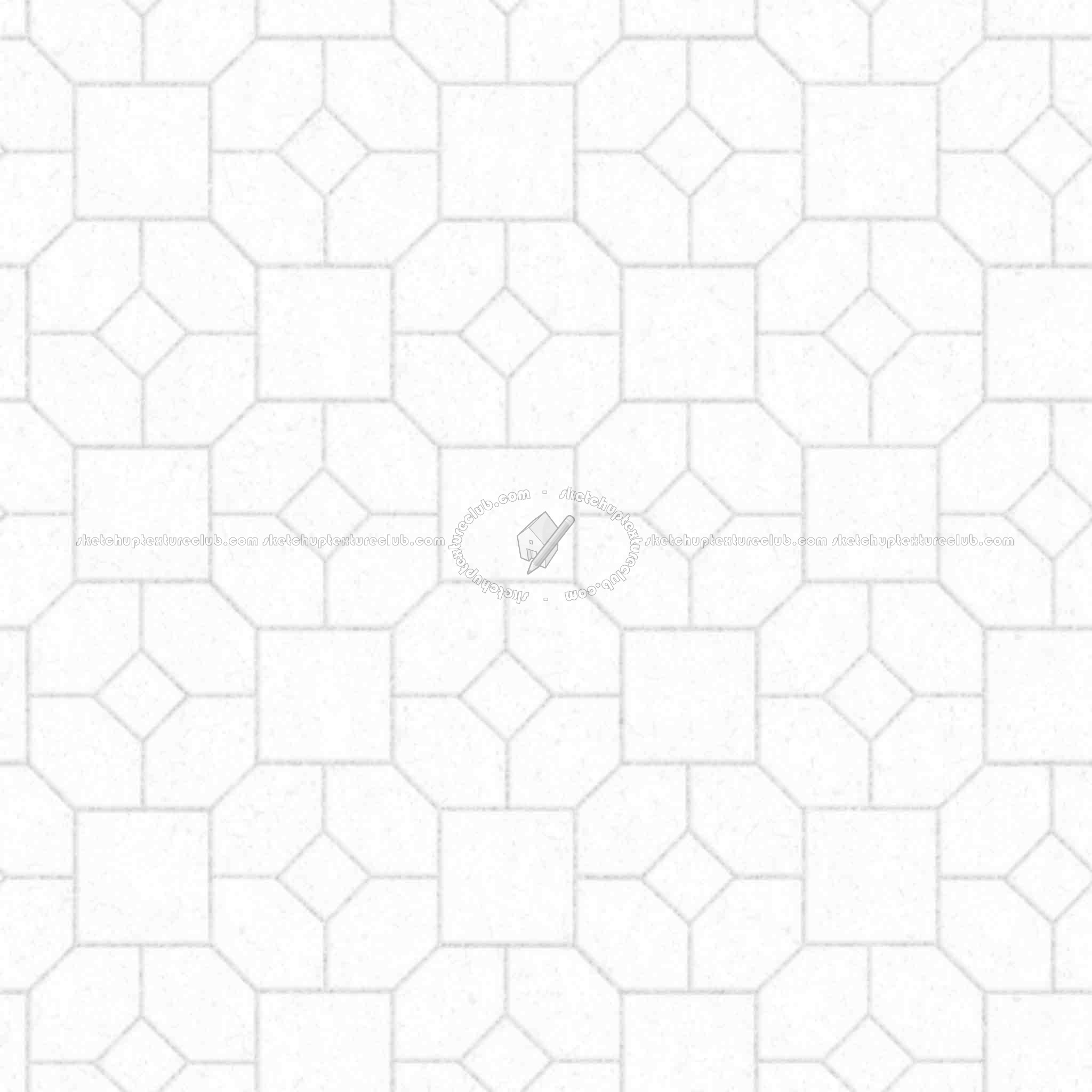 Textures   -   ARCHITECTURE   -   PAVING OUTDOOR   -   Concrete   -   Blocks mixed  - Paving concrete mixed size texture seamless 05598 - Ambient occlusion