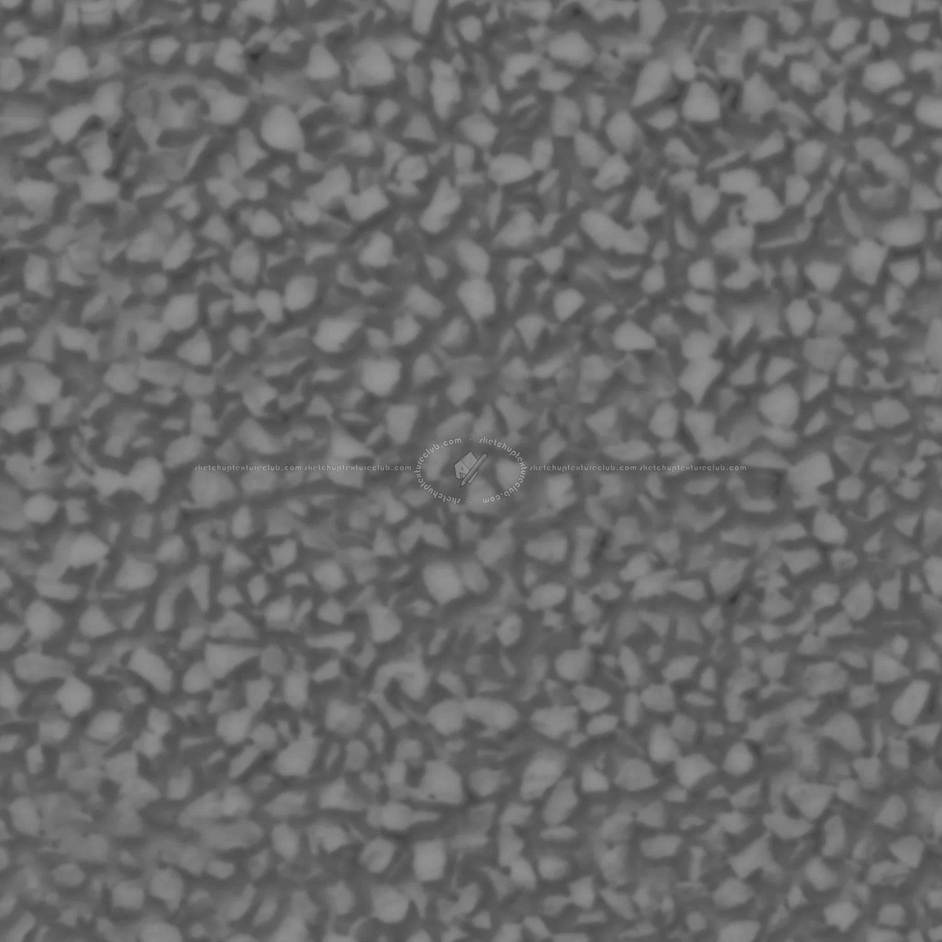 Textures   -   ARCHITECTURE   -   PLASTER   -   Pebble Dash  - Pebble dash Pbr texture seamless 22352 - Displacement